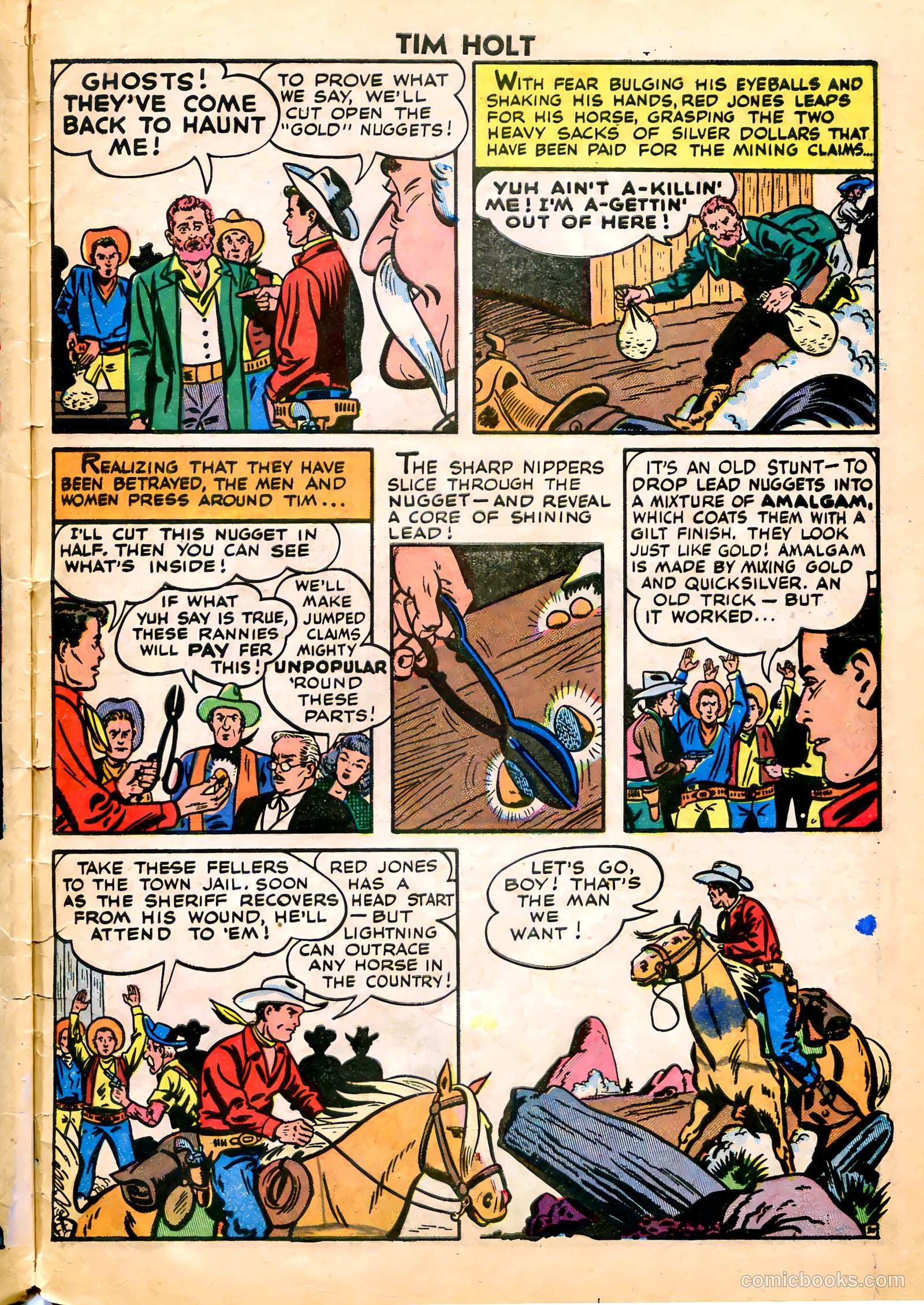 Tim Holt #7 — page 33 of 36