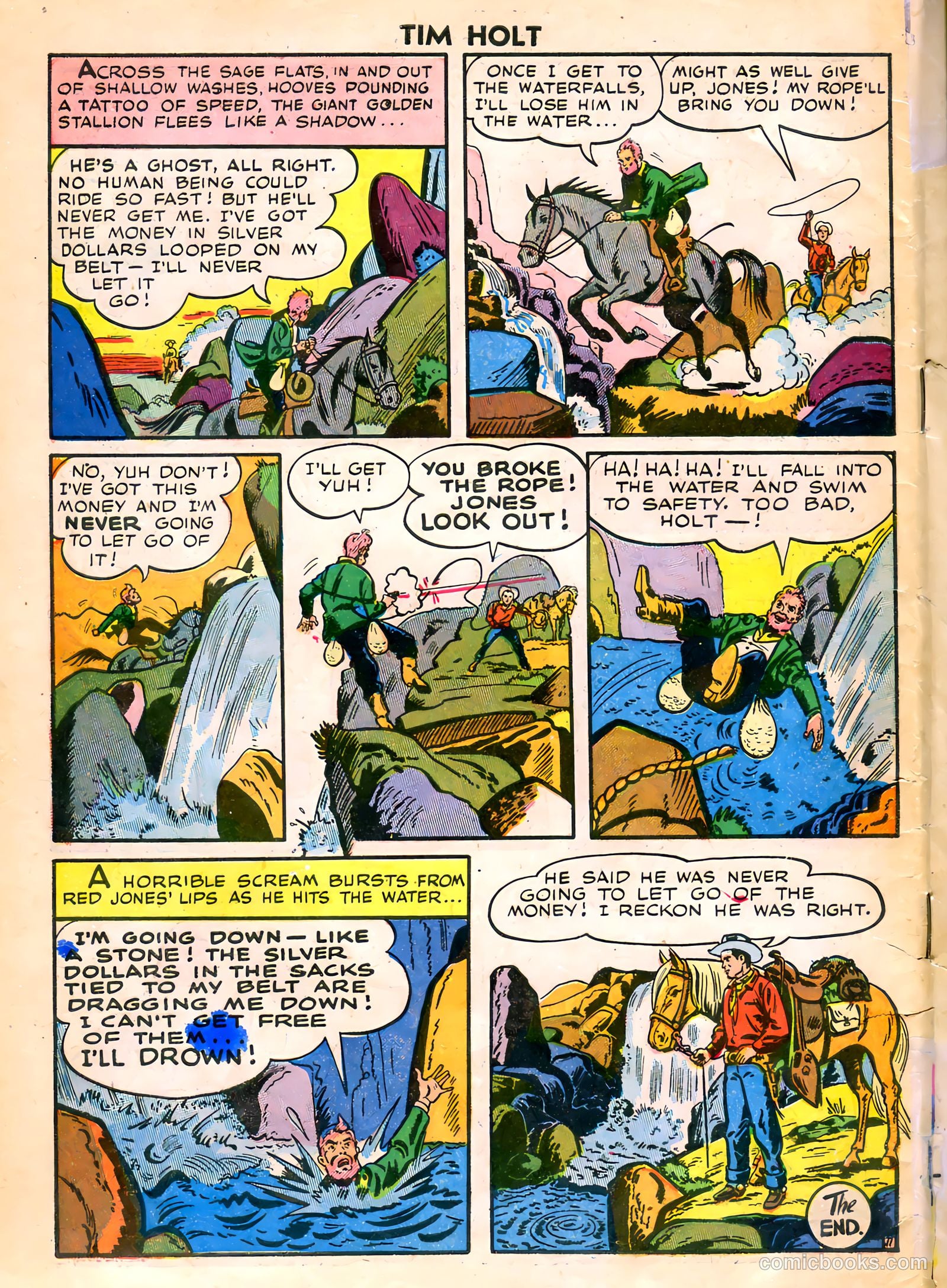 Tim Holt #7 — page 34 of 36