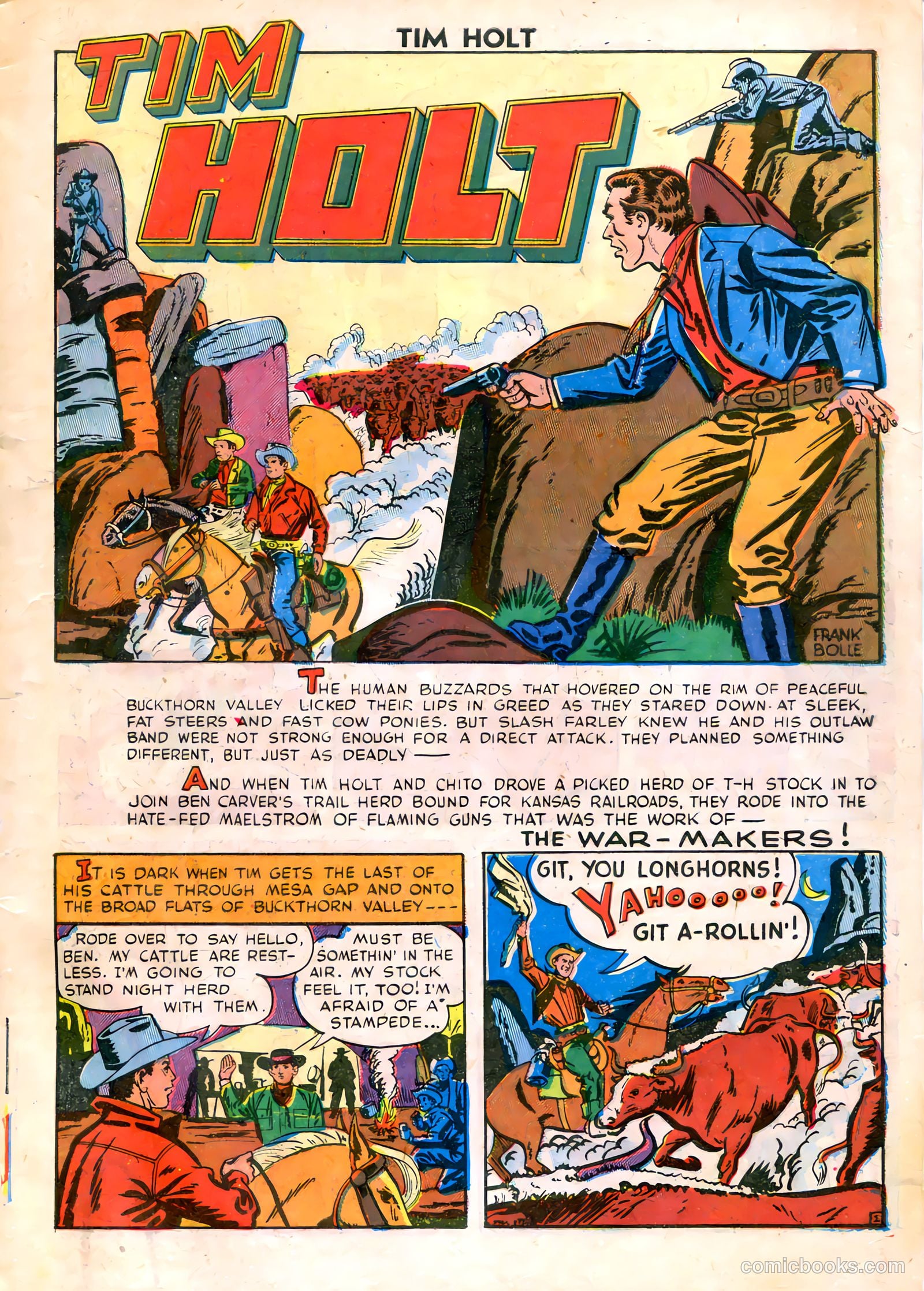 Tim Holt #8 — page 3 of 36