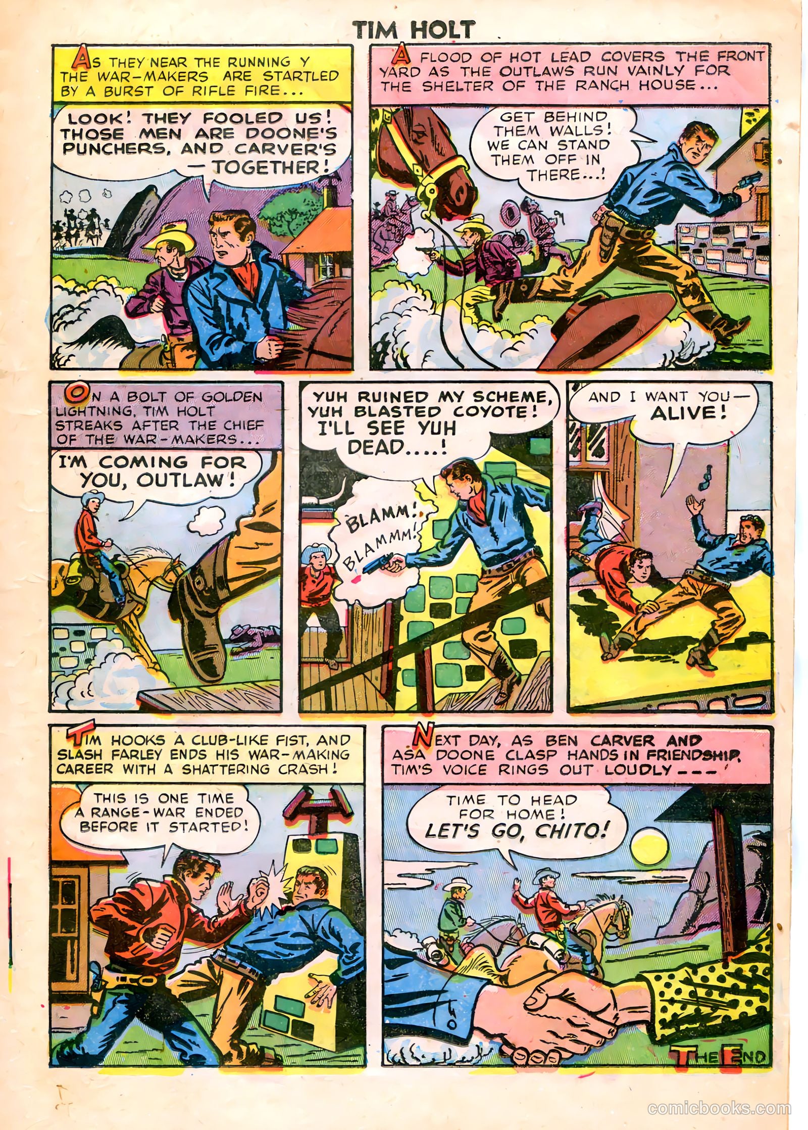 Tim Holt #8 — page 11 of 36
