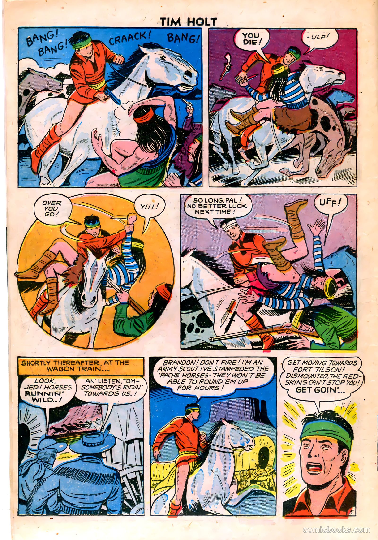 Tim Holt #8 — page 16 of 36