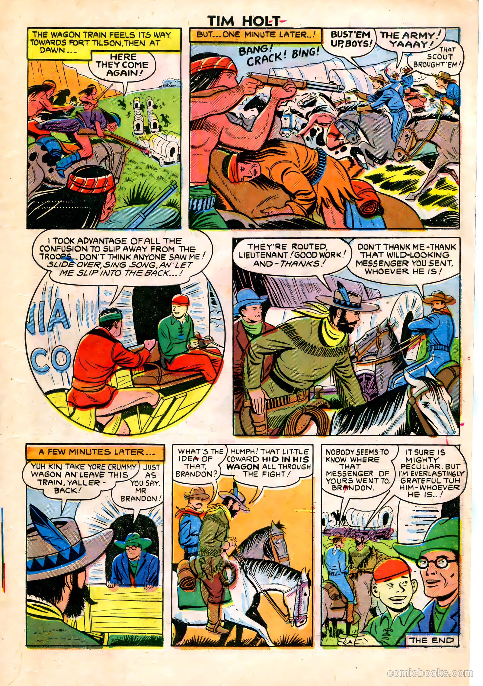 Tim Holt #8 — page 17 of 36