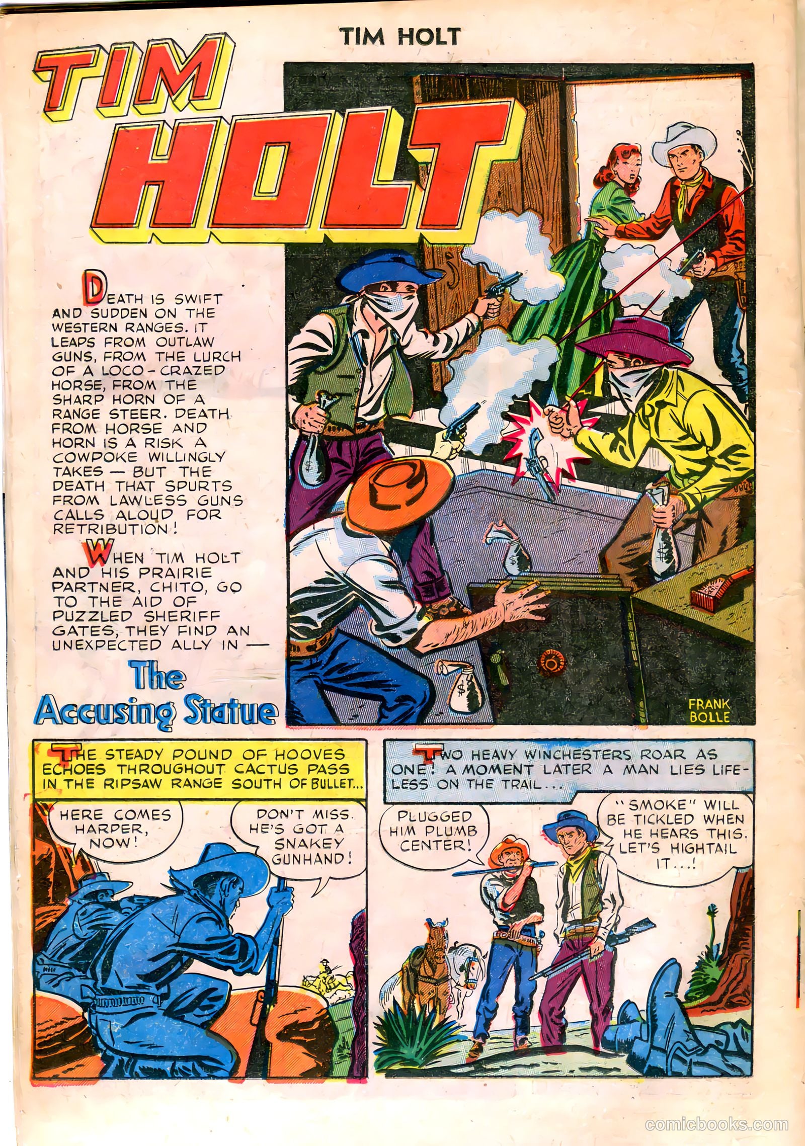 Tim Holt #8 — page 18 of 36