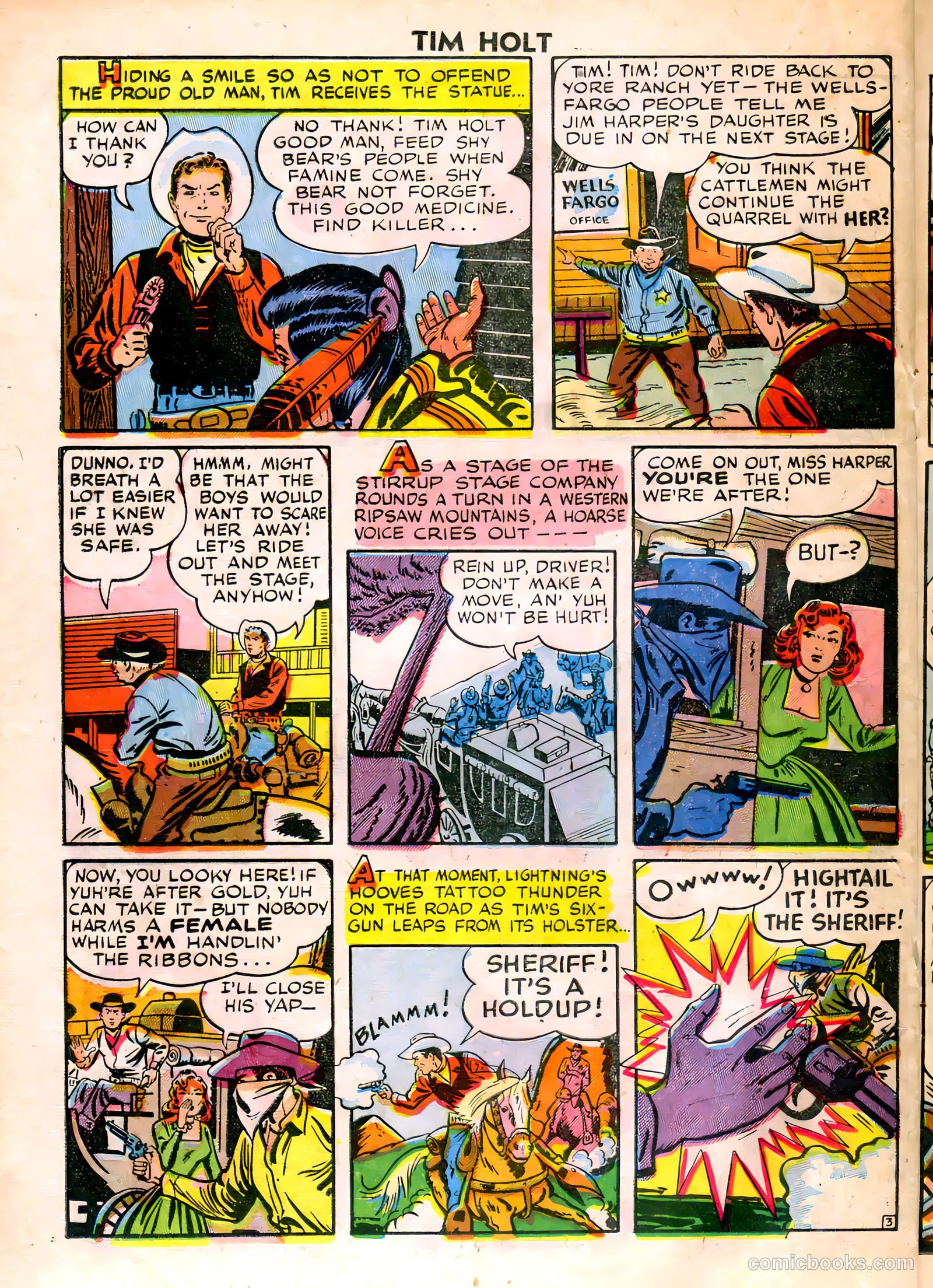 Tim Holt #8 — page 20 of 36