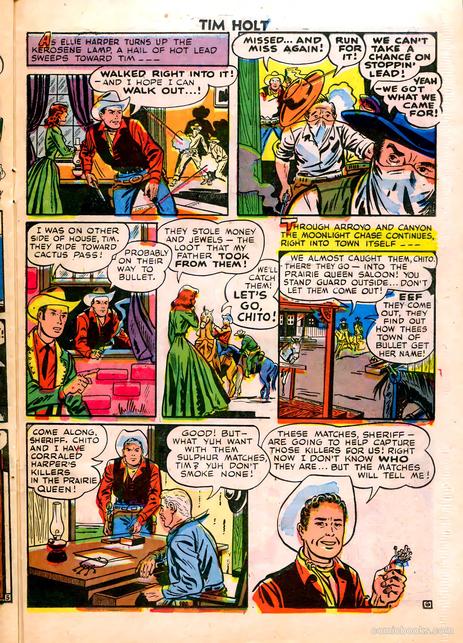 Tim Holt #8 — page 23 of 36