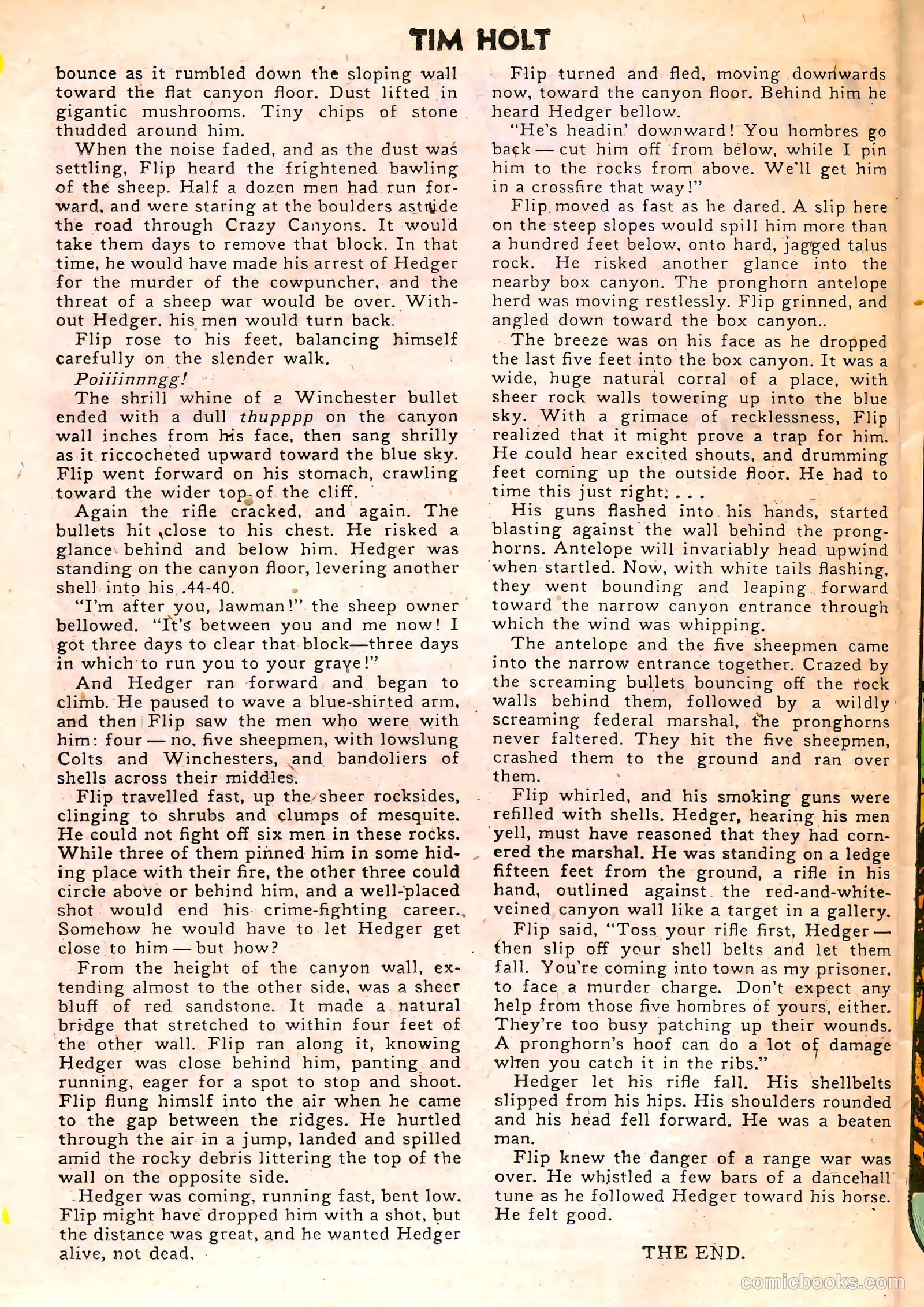 Tim Holt #8 — page 26 of 36