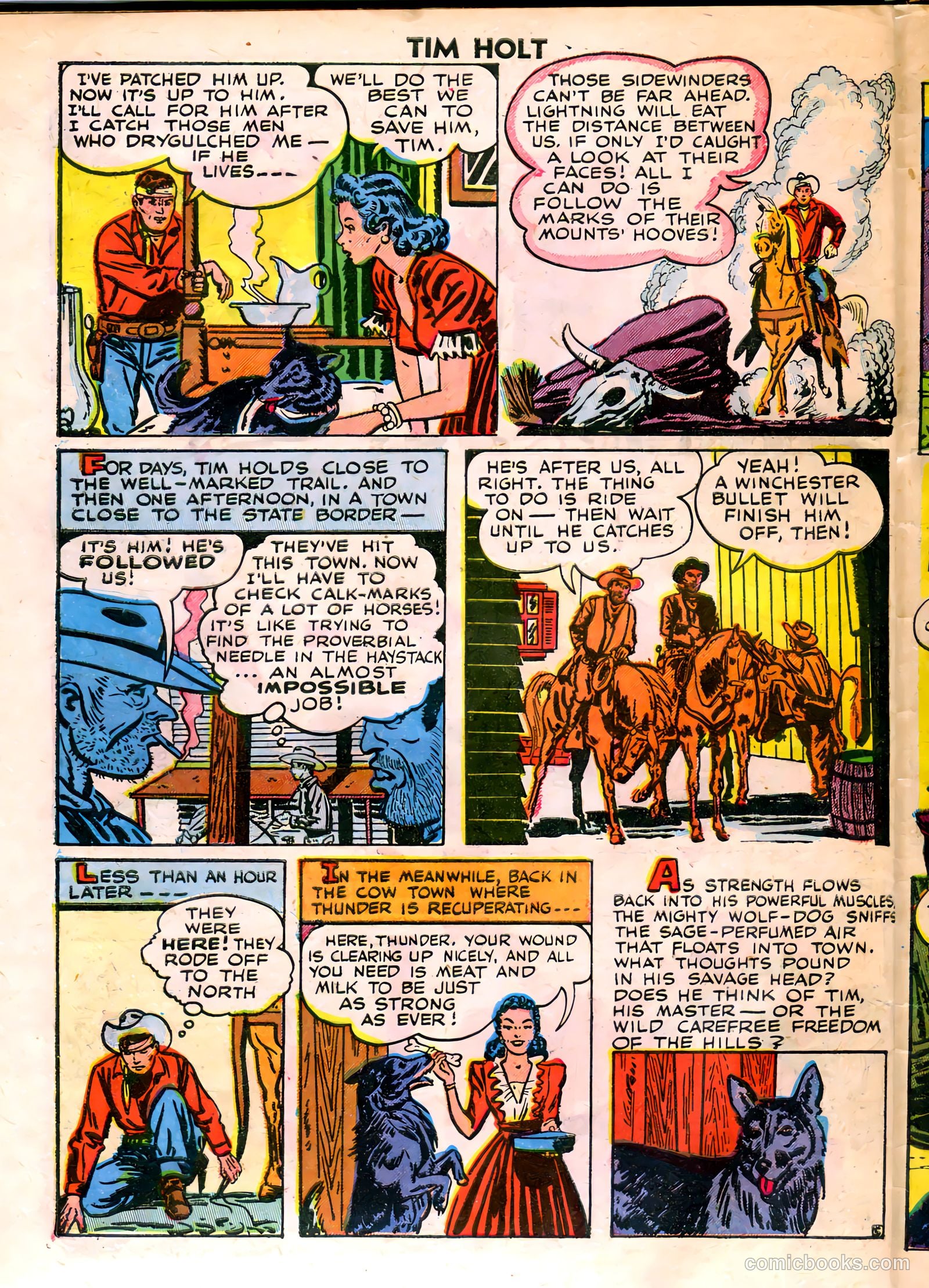 Tim Holt #8 — page 32 of 36