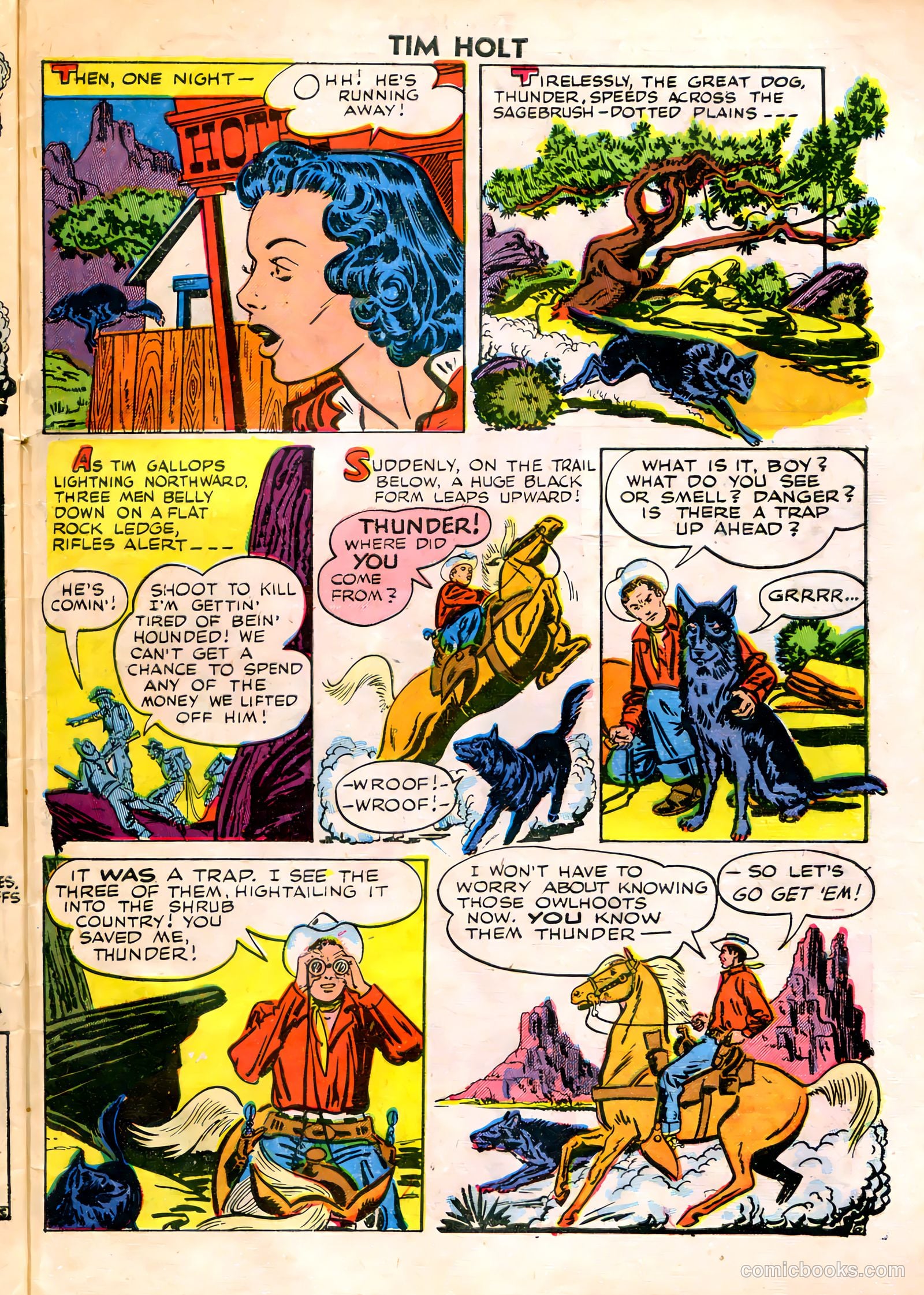 Tim Holt #8 — page 33 of 36