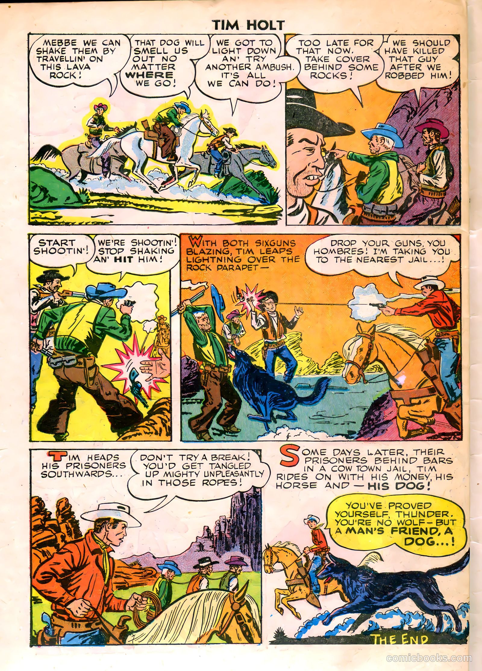 Tim Holt #8 — page 34 of 36