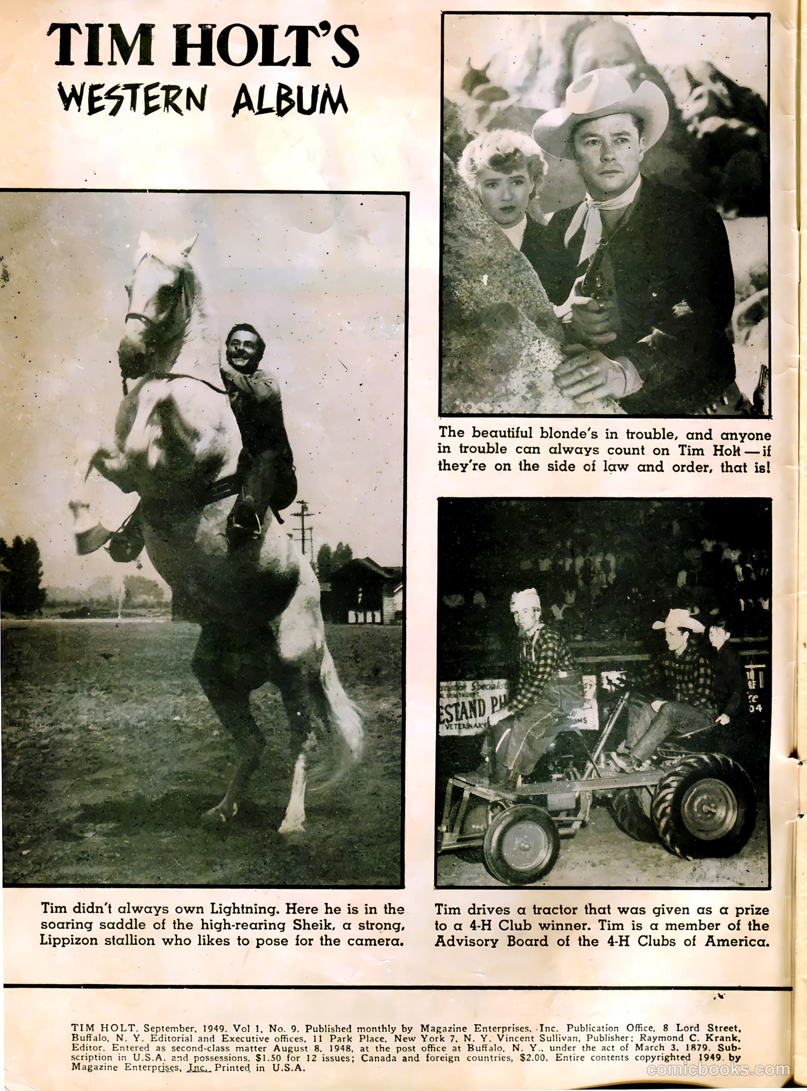 Tim Holt #9 — page 2 of 36