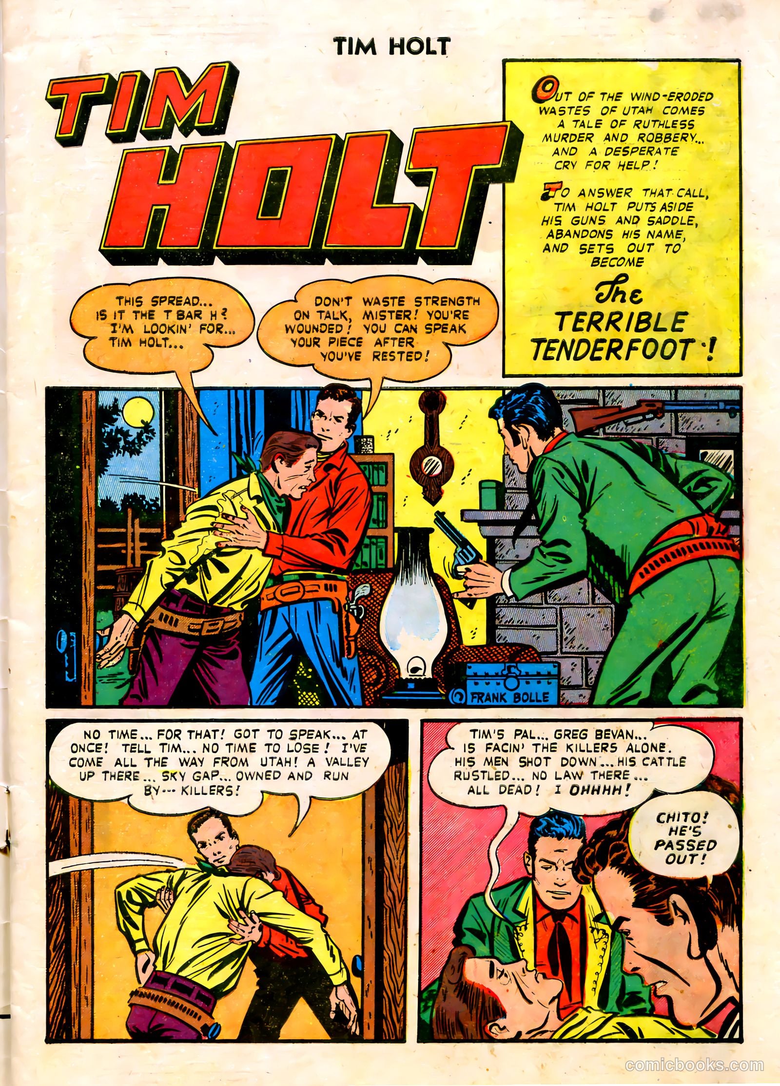 Tim Holt #9 — page 3 of 36