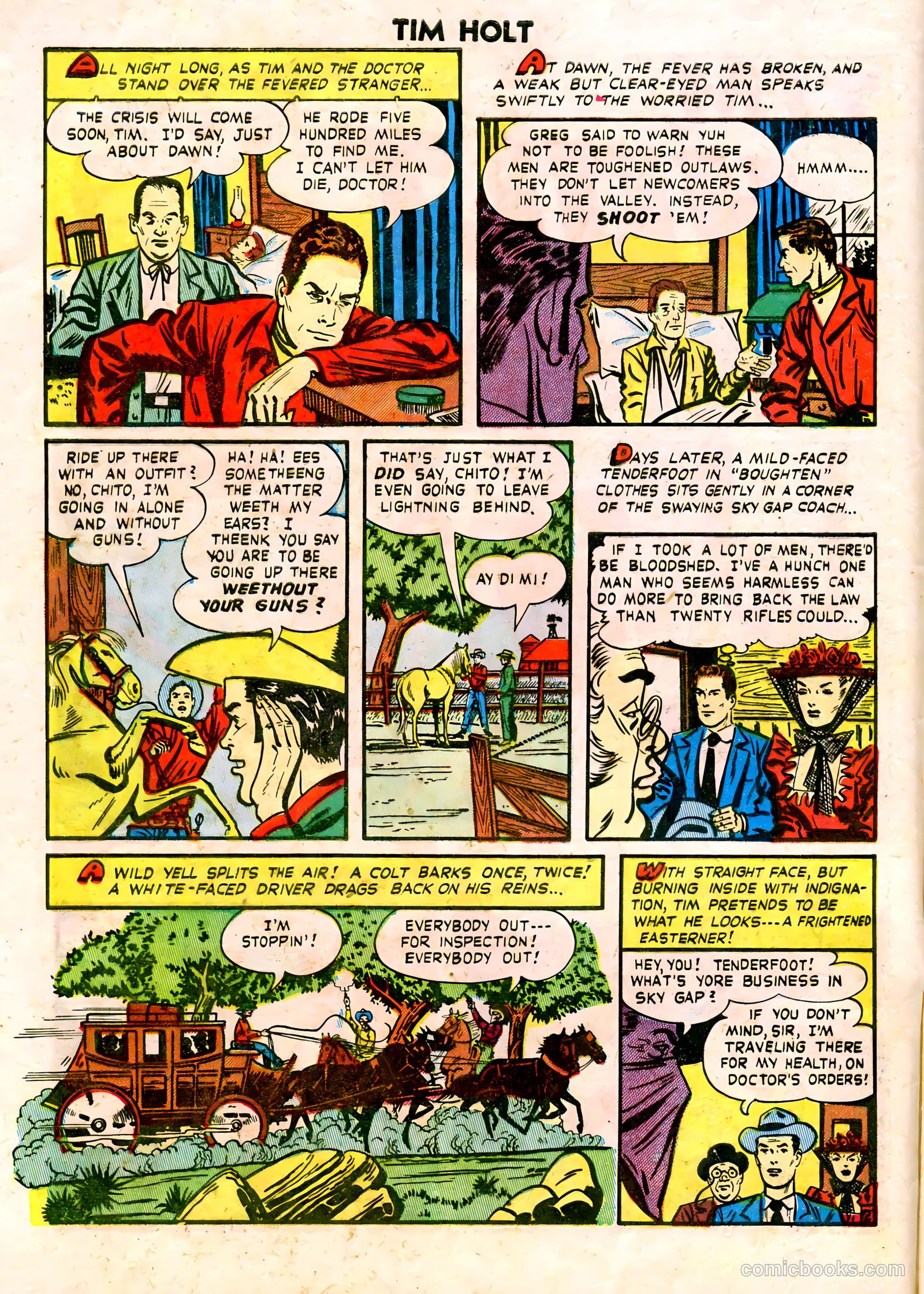 Tim Holt #9 — page 4 of 36