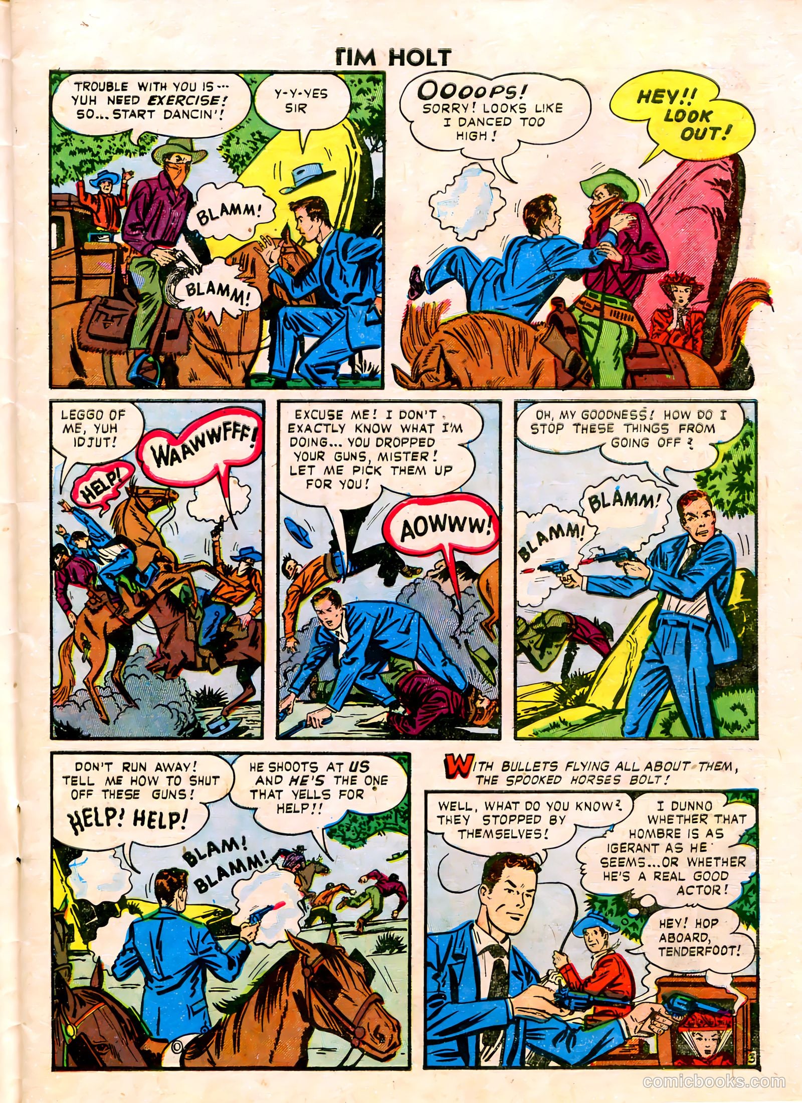Tim Holt #9 — page 5 of 36