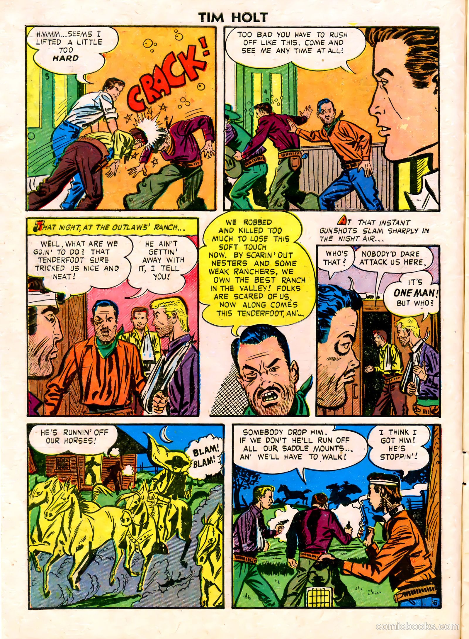 Tim Holt #9 — page 8 of 36