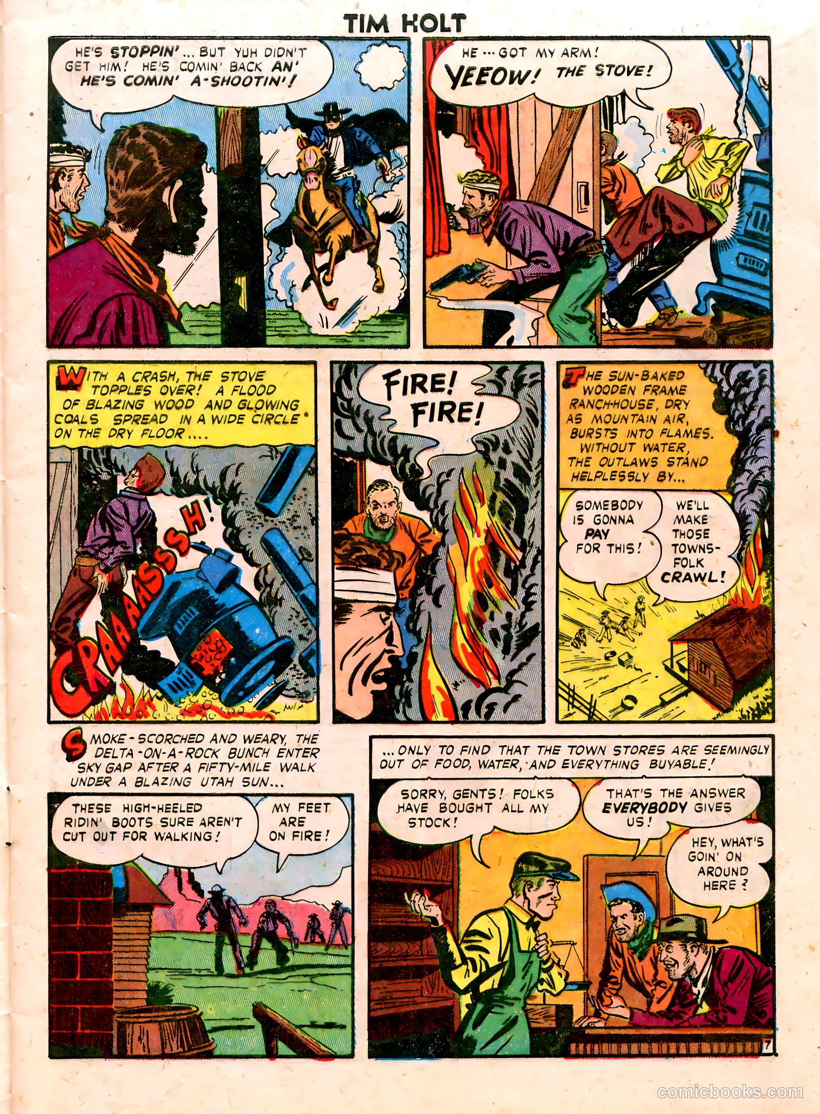Tim Holt #9 — page 9 of 36