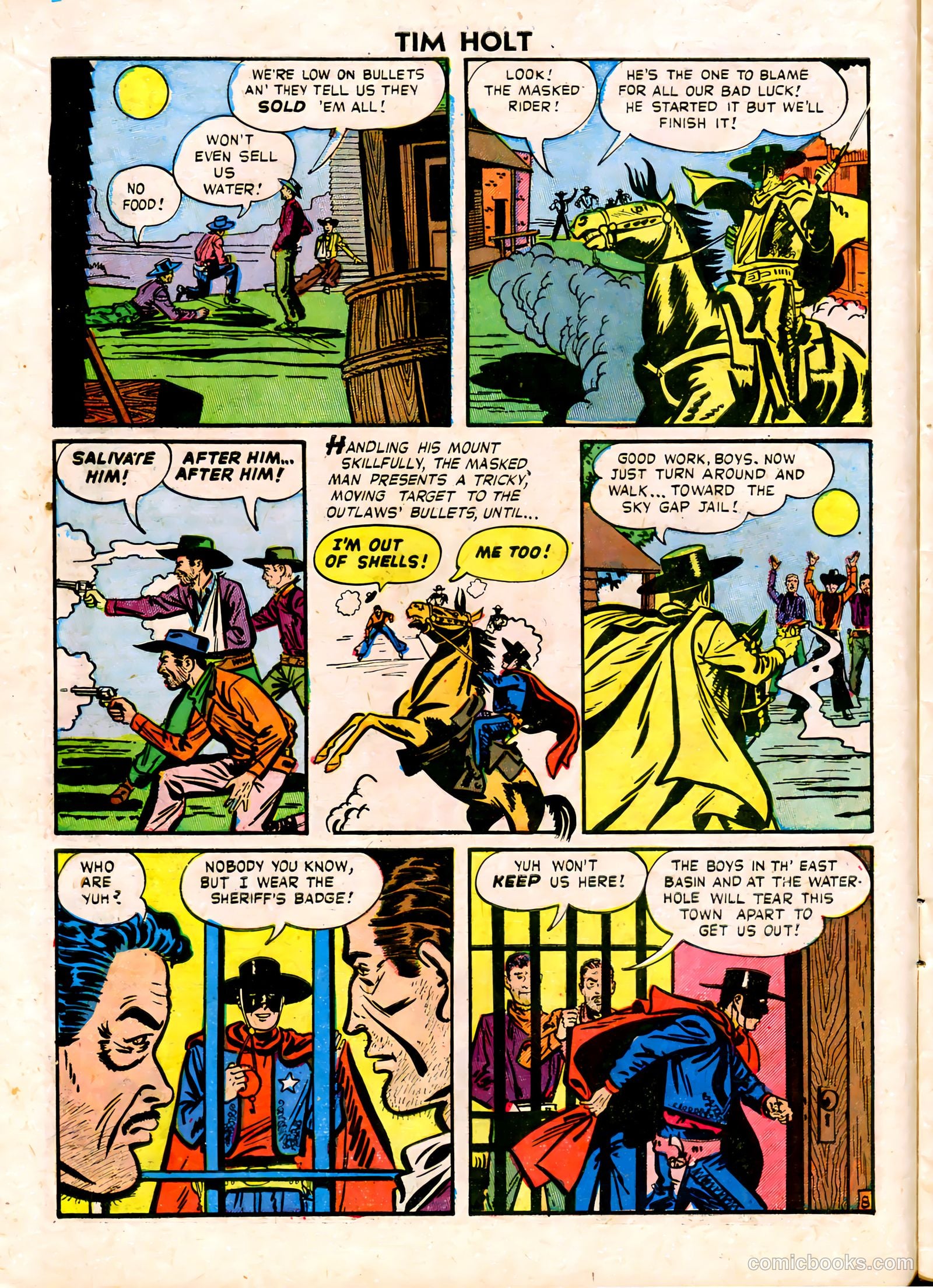 Tim Holt #9 — page 10 of 36