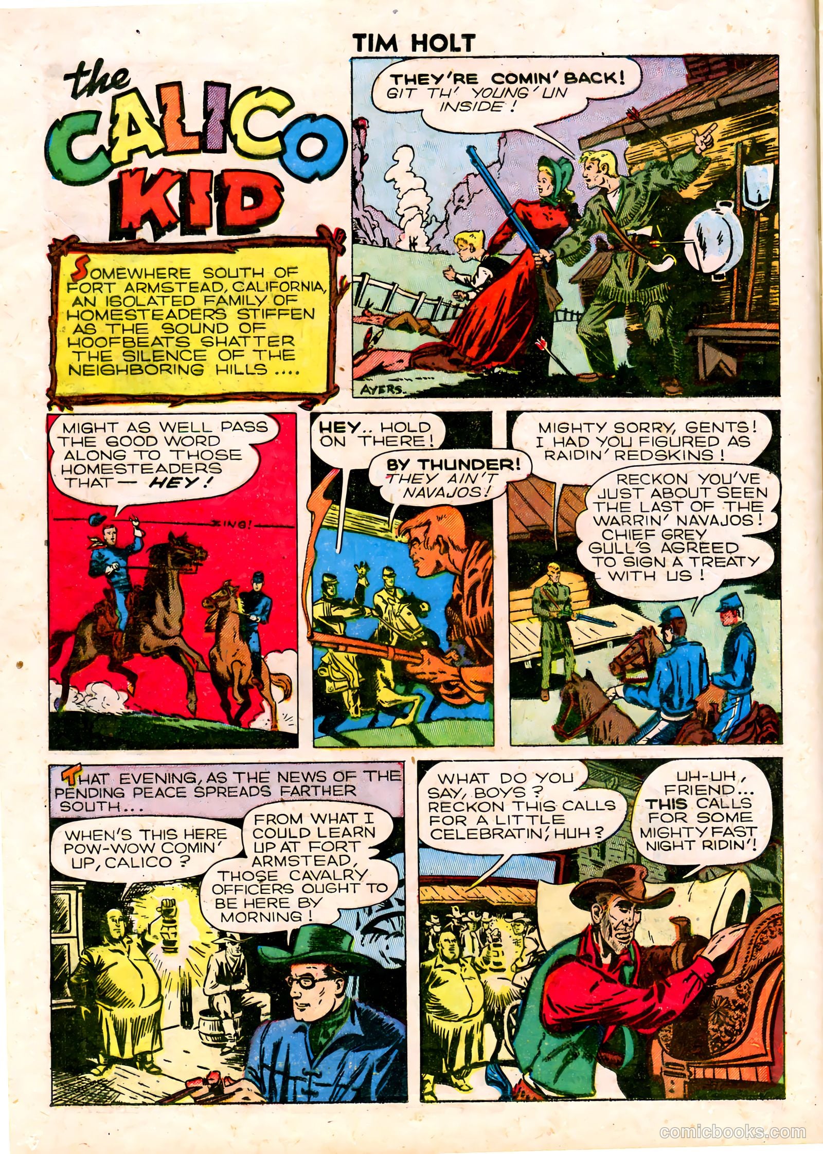Tim Holt #9 — page 12 of 36