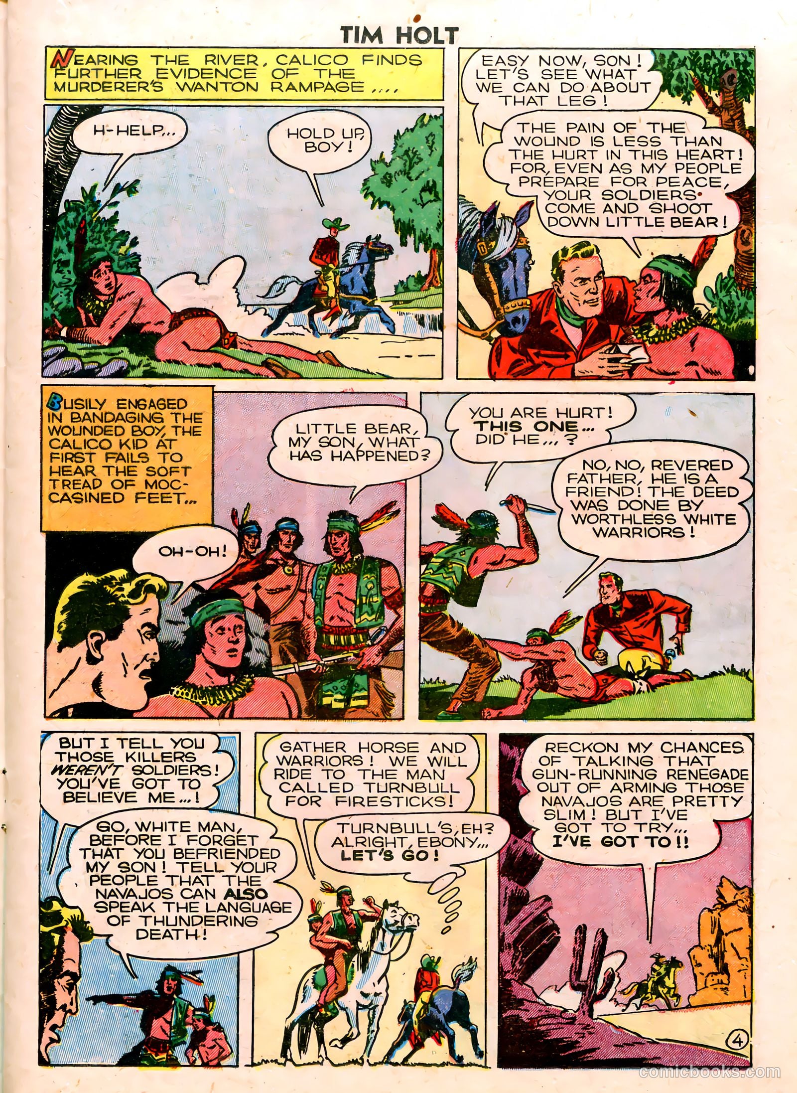 Tim Holt #9 — page 15 of 36