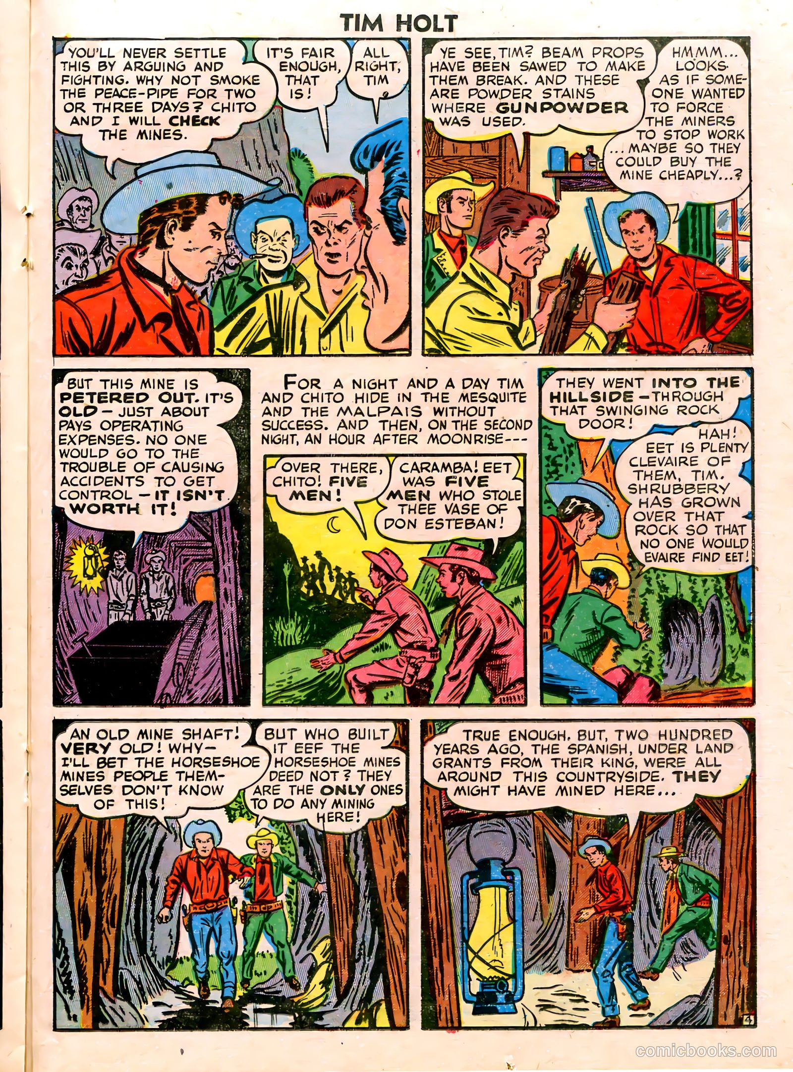 Tim Holt #9 — page 21 of 36