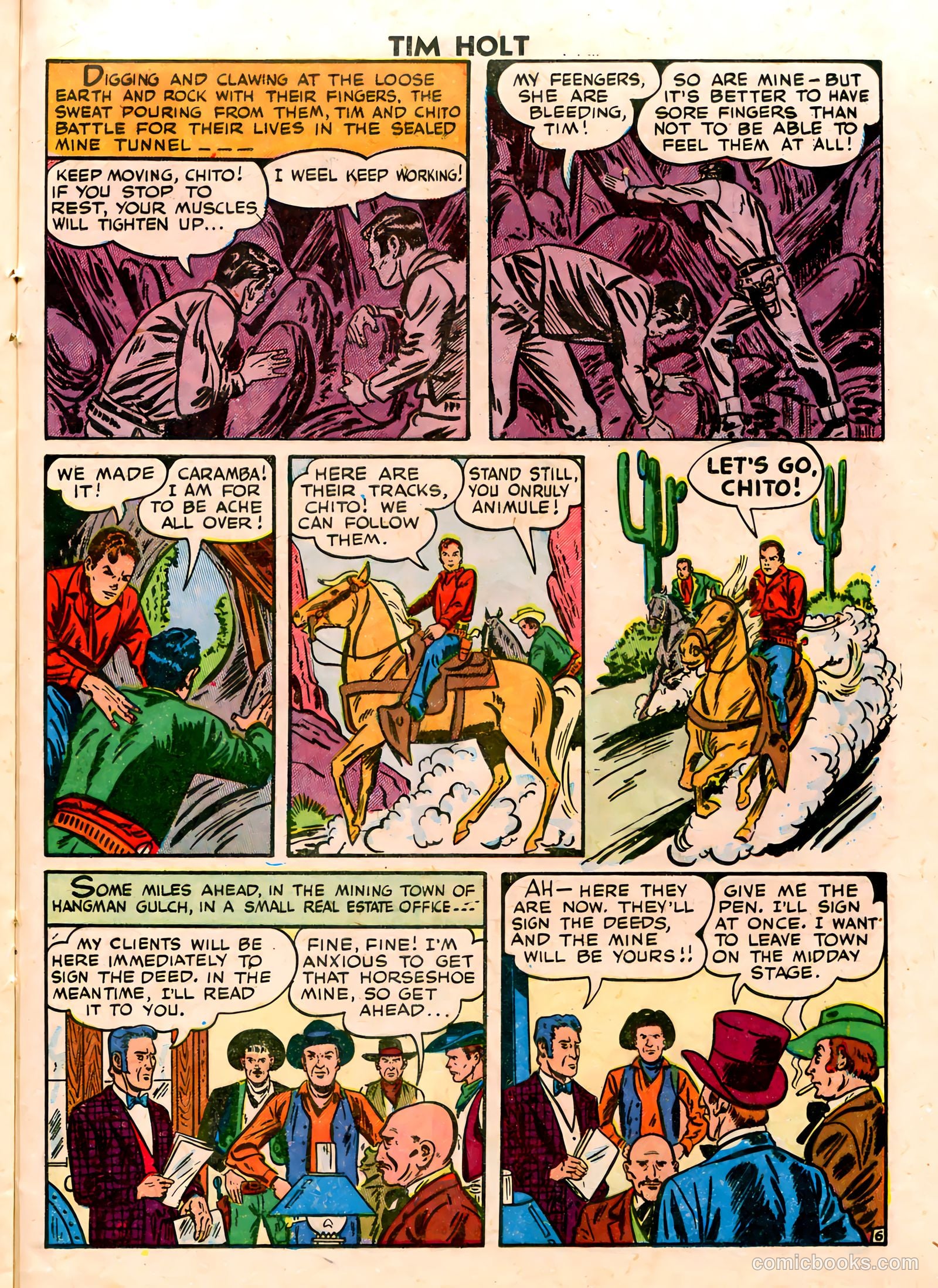 Tim Holt #9 — page 23 of 36