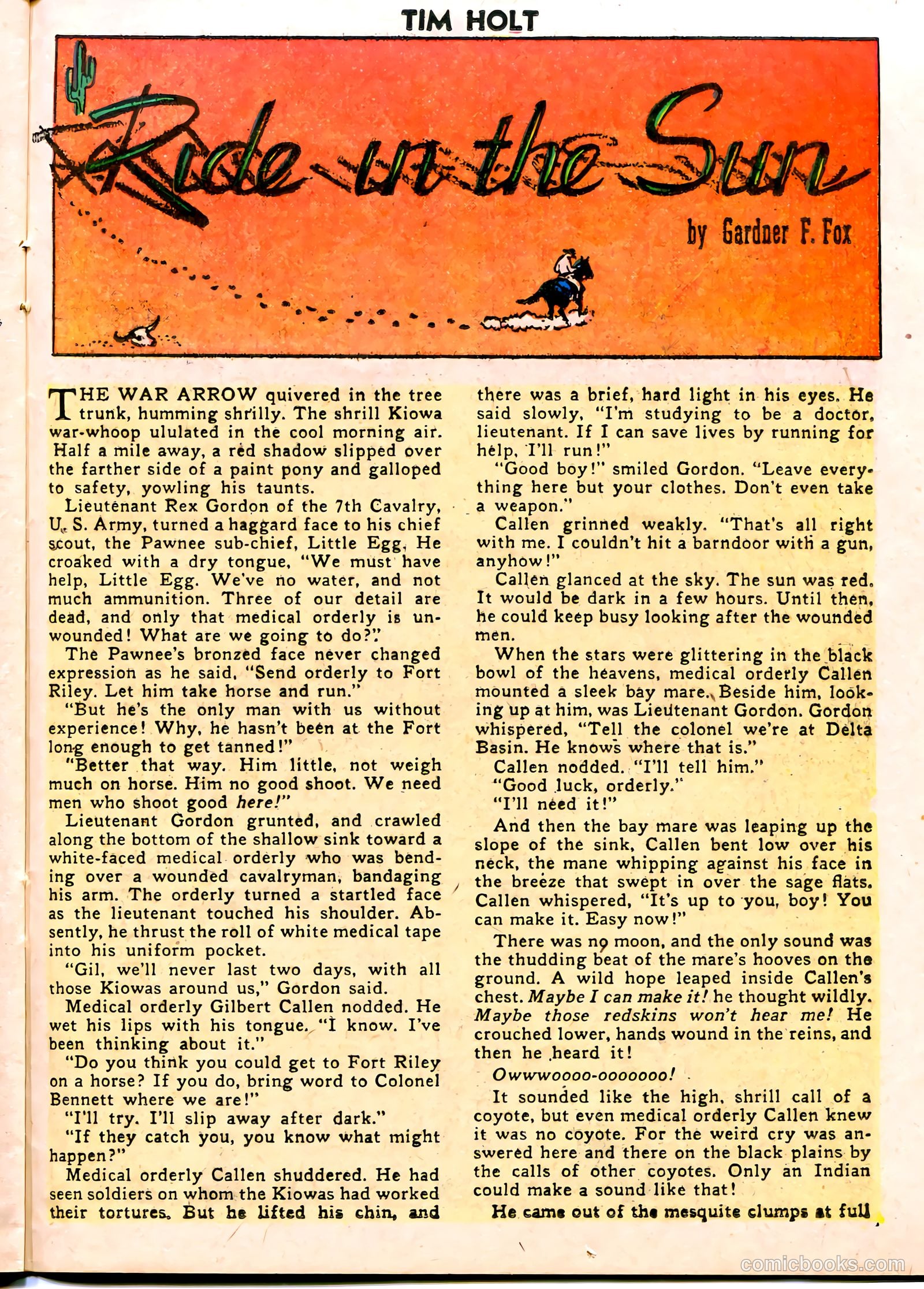 Tim Holt #9 — page 25 of 36