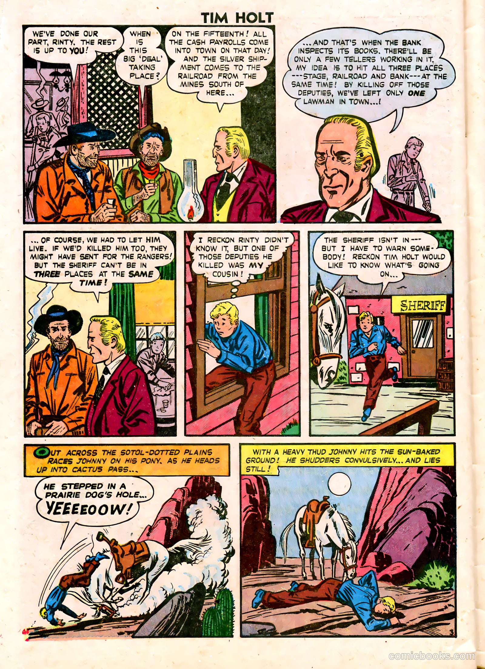 Tim Holt #9 — page 30 of 36
