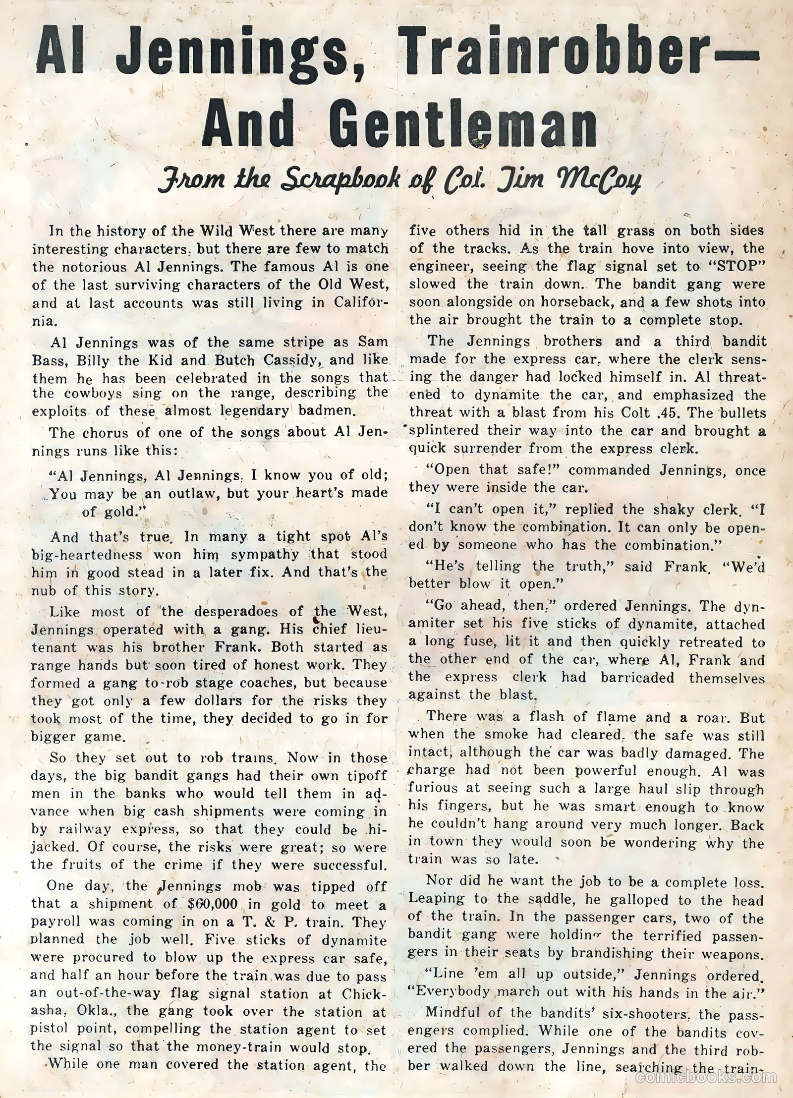 Tim McCoy #17 — page 18 of 35