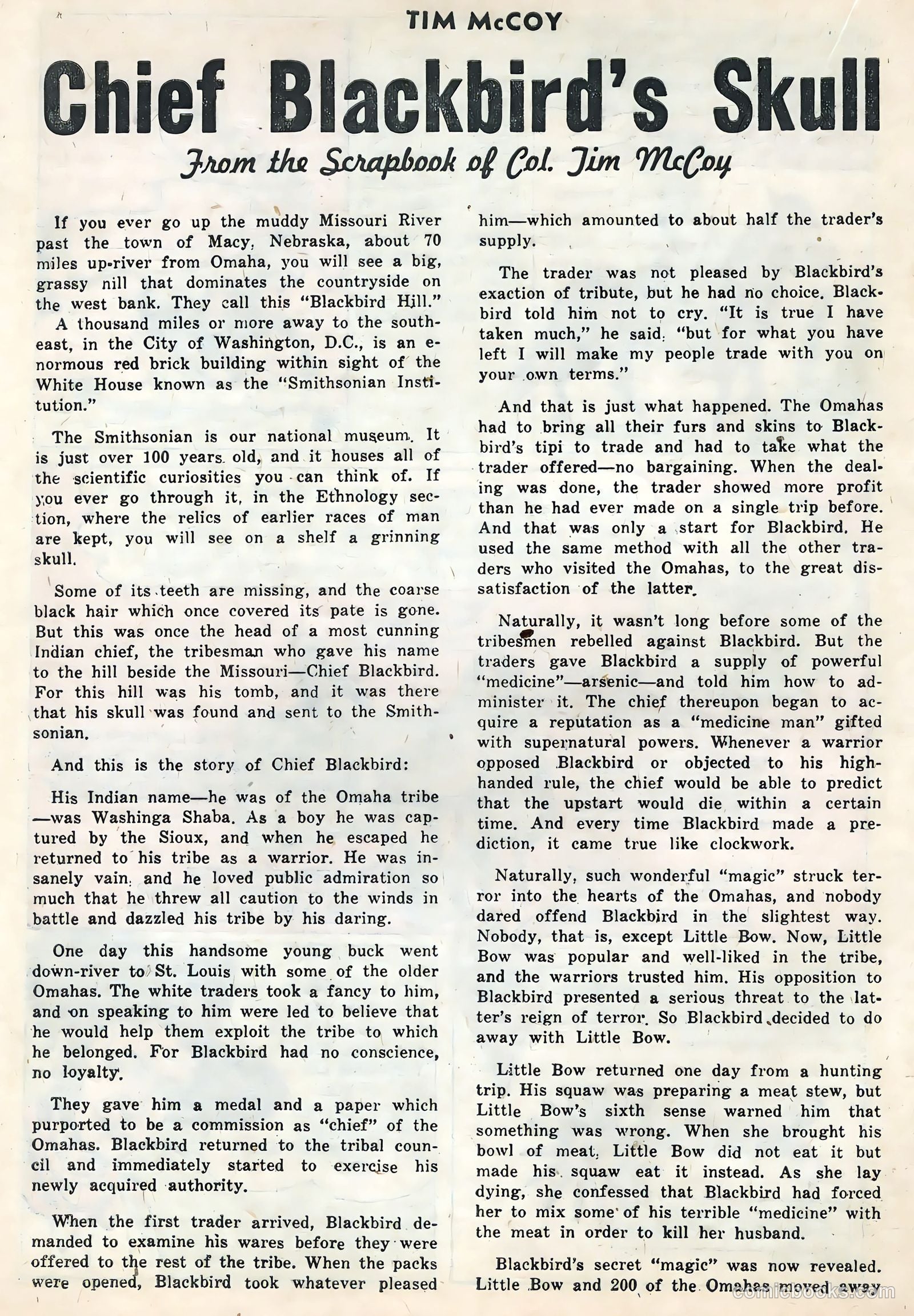 Tim McCoy #18 — page 18 of 36