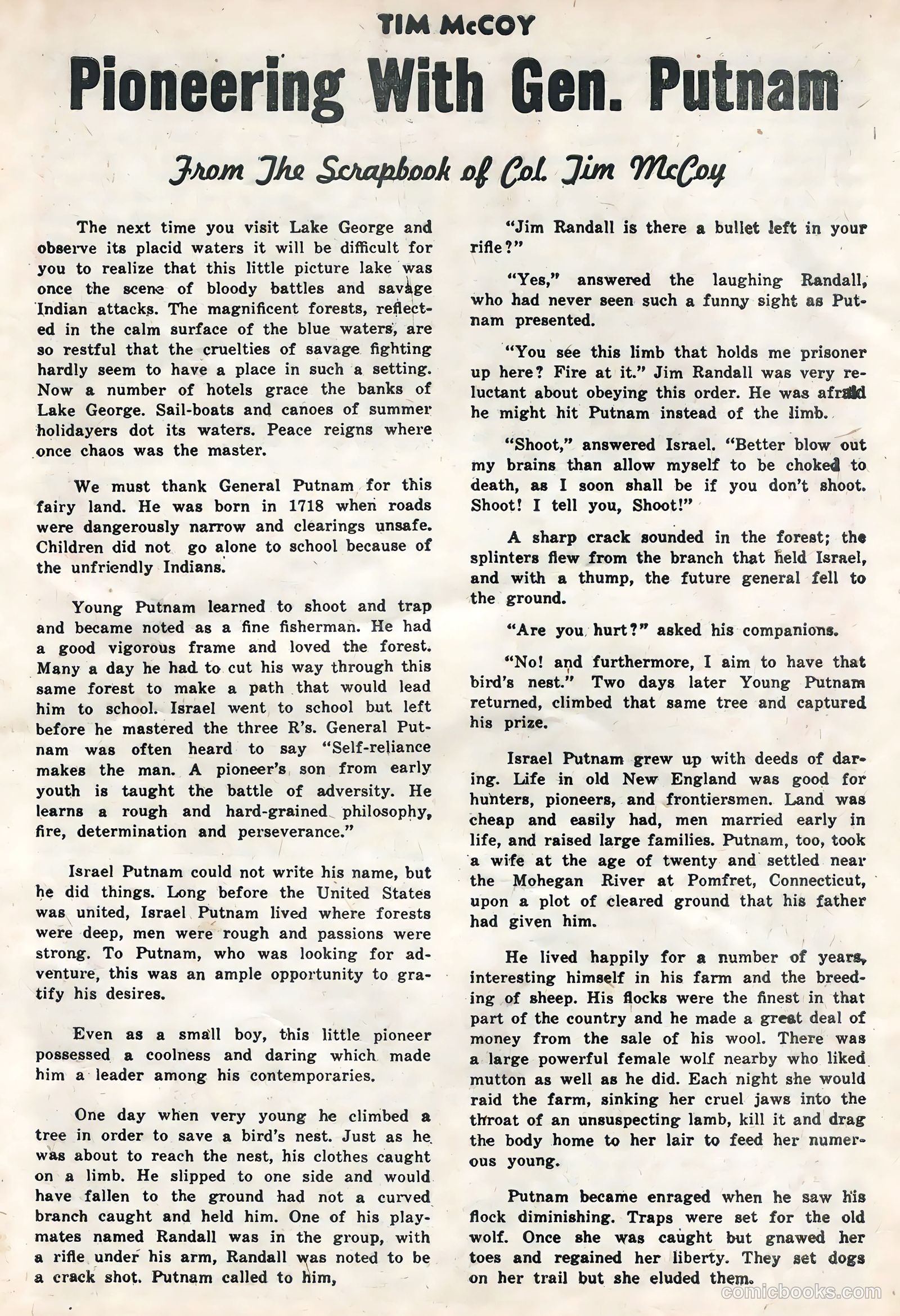 Tim McCoy #20 — page 19 of 36