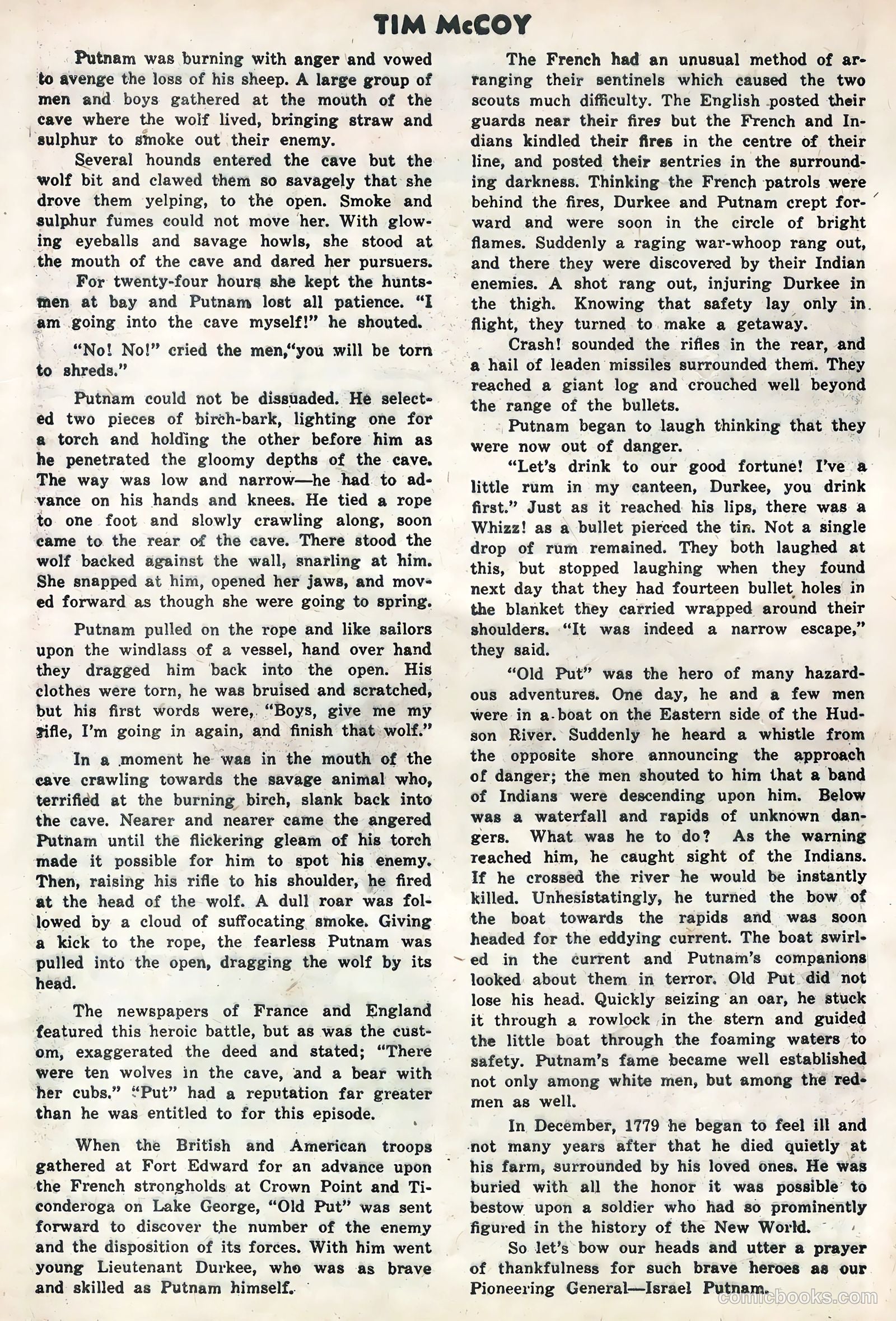 Tim McCoy #20 — page 20 of 36