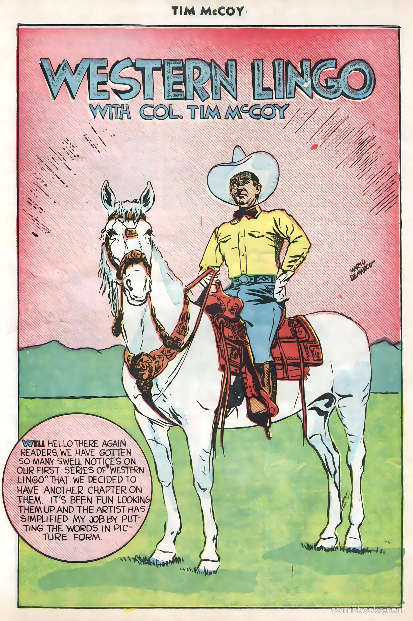 Tim McCoy #20 — page 21 of 36