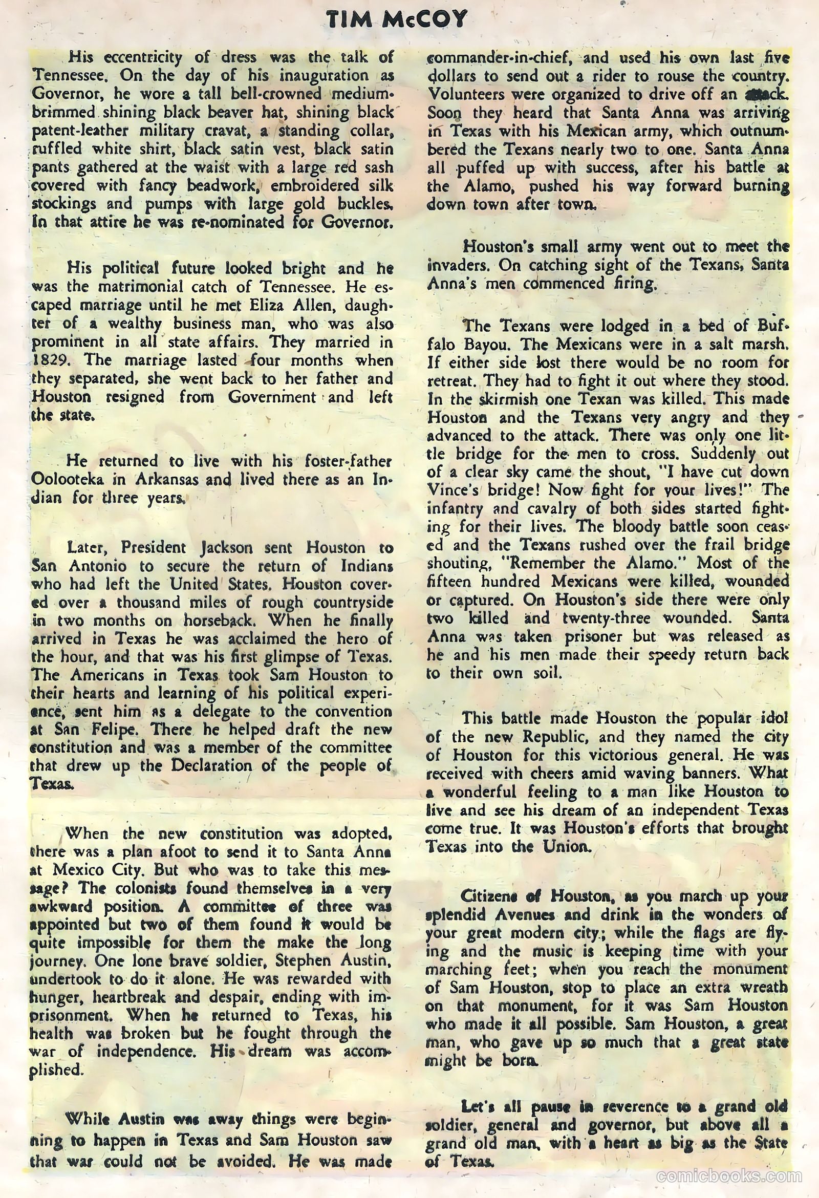Tim McCoy #21 — page 19 of 36
