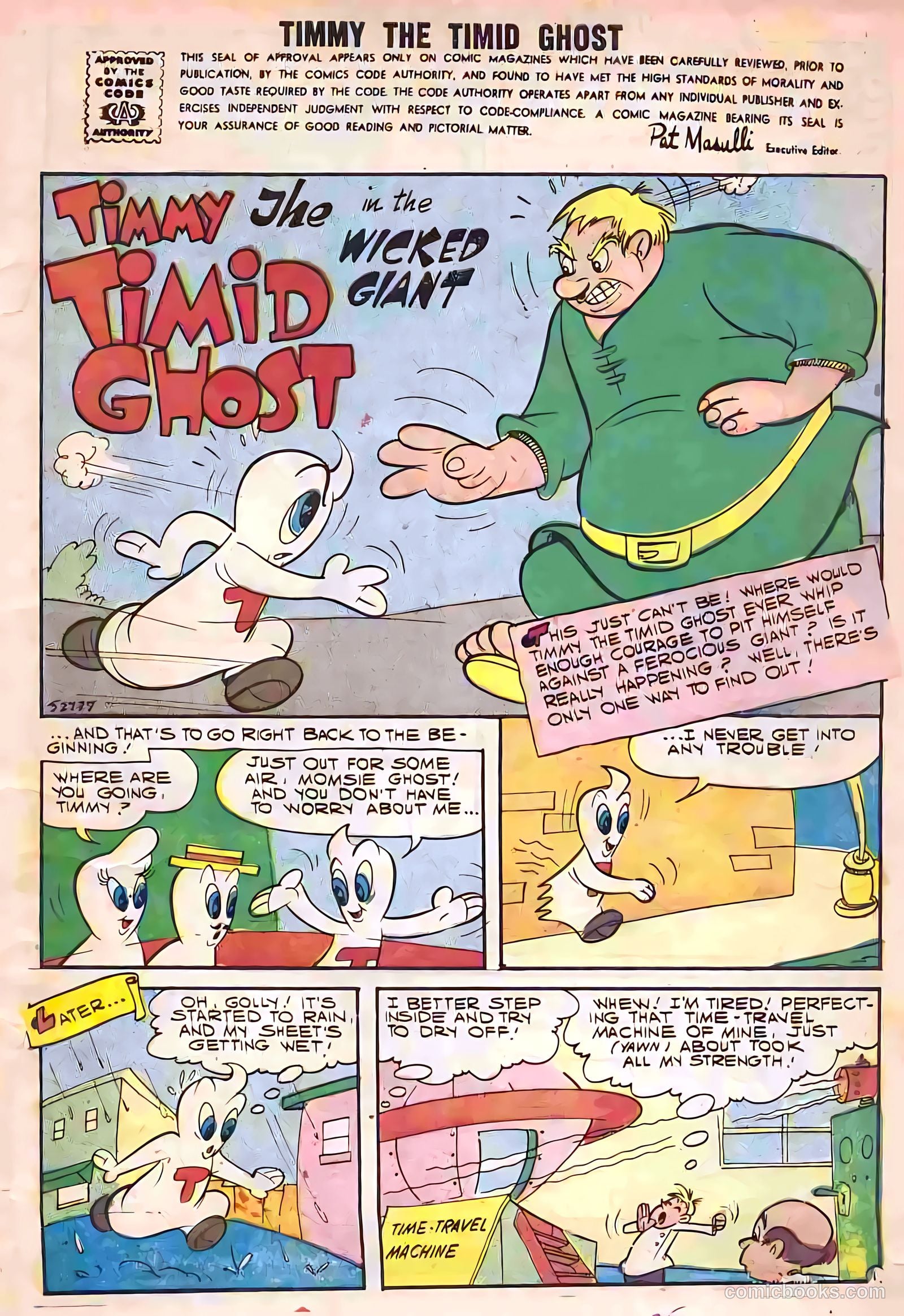 Timmy the Timid Ghost #10 — page 3 of 68