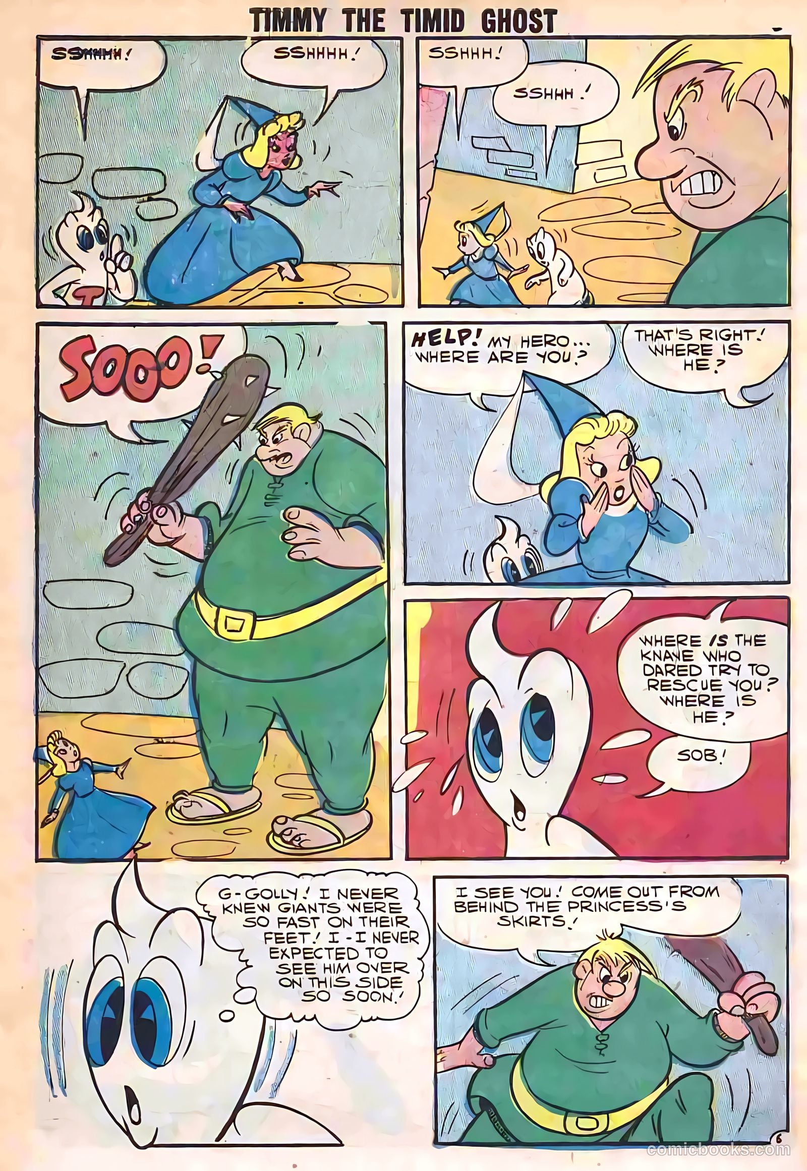 Timmy the Timid Ghost #10 — page 8 of 68