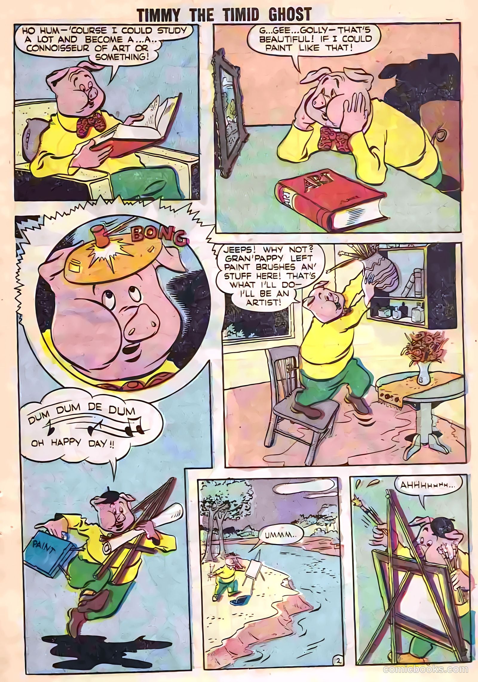 Timmy the Timid Ghost #10 — page 37 of 68