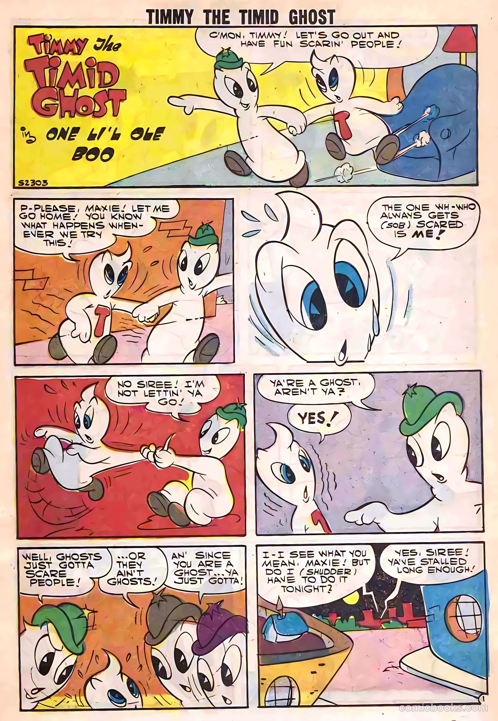 Timmy the Timid Ghost #10 — page 45 of 68