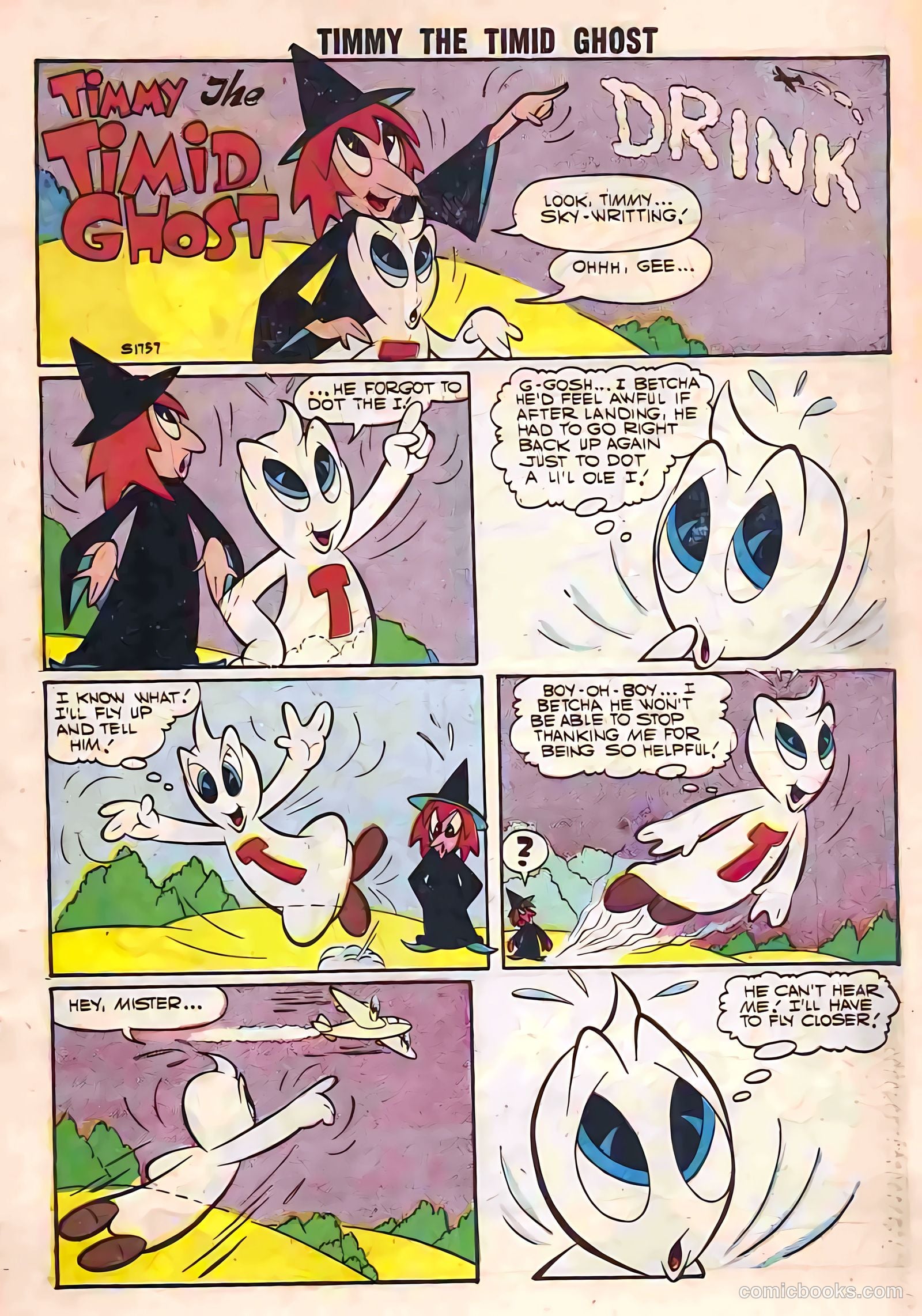 Timmy the Timid Ghost #10 — page 51 of 68