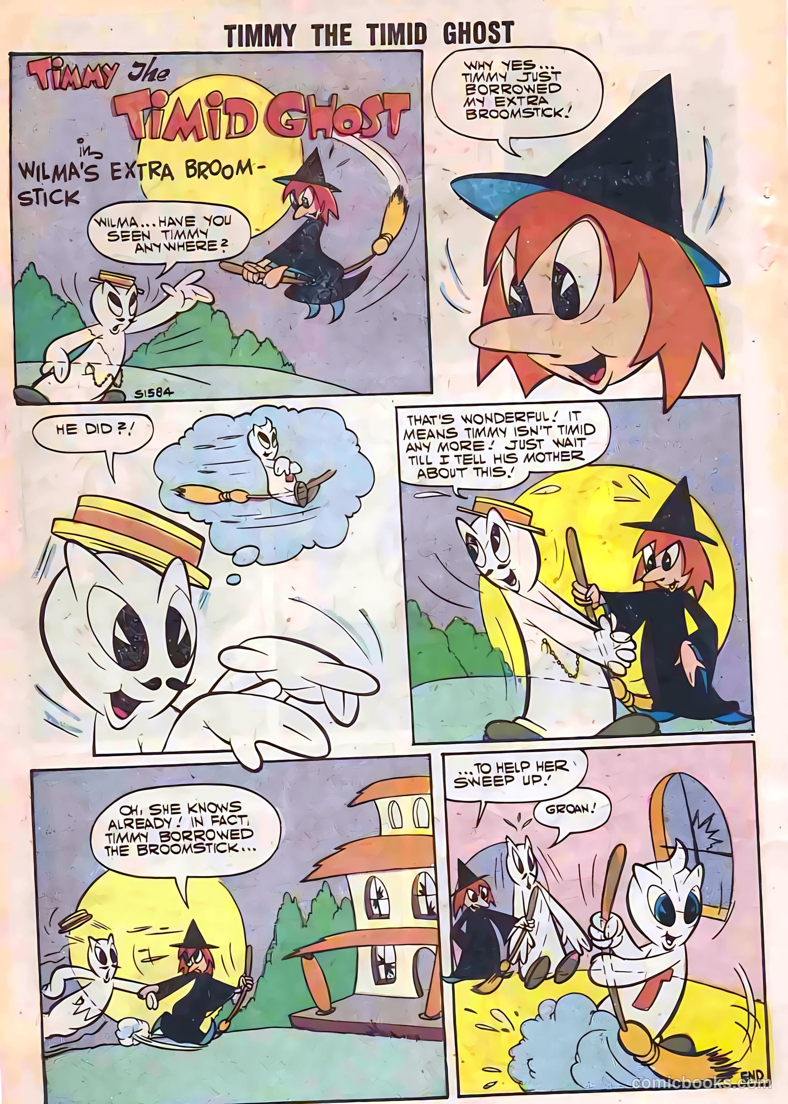 Timmy the Timid Ghost #10 — page 58 of 68