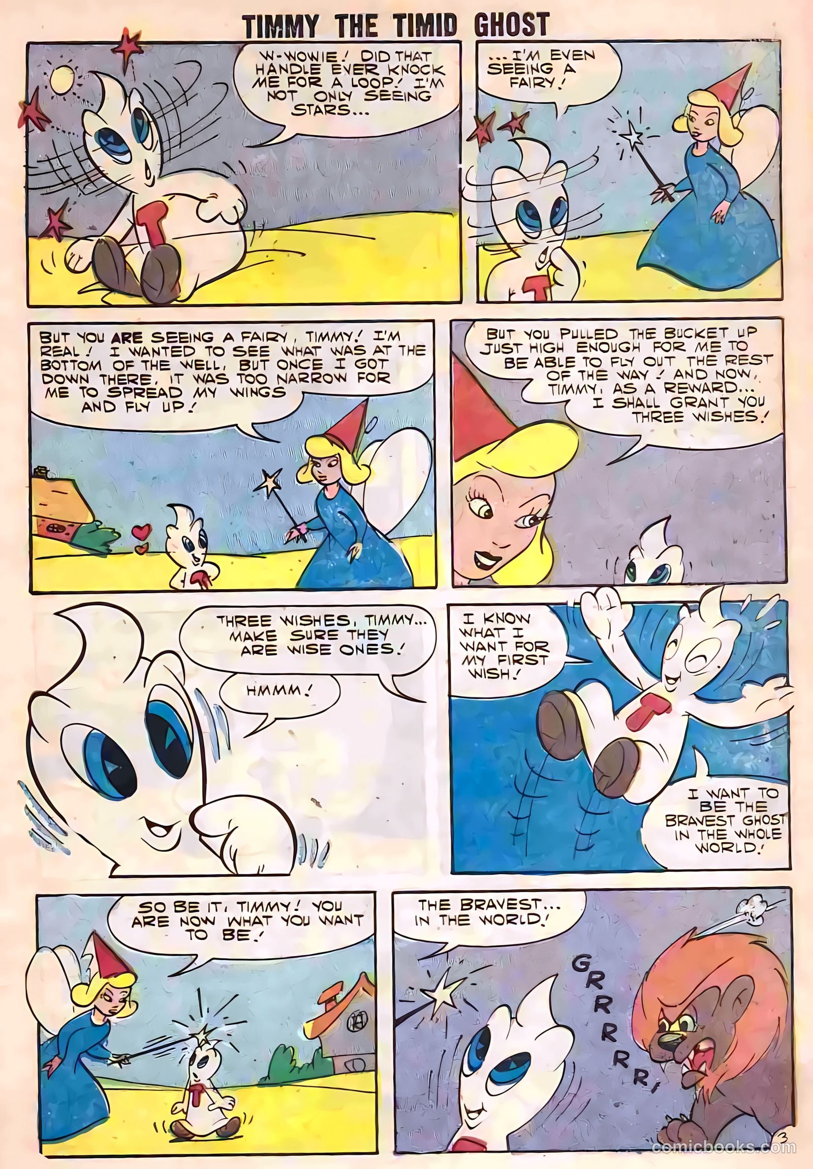 Timmy the Timid Ghost #10 — page 61 of 68
