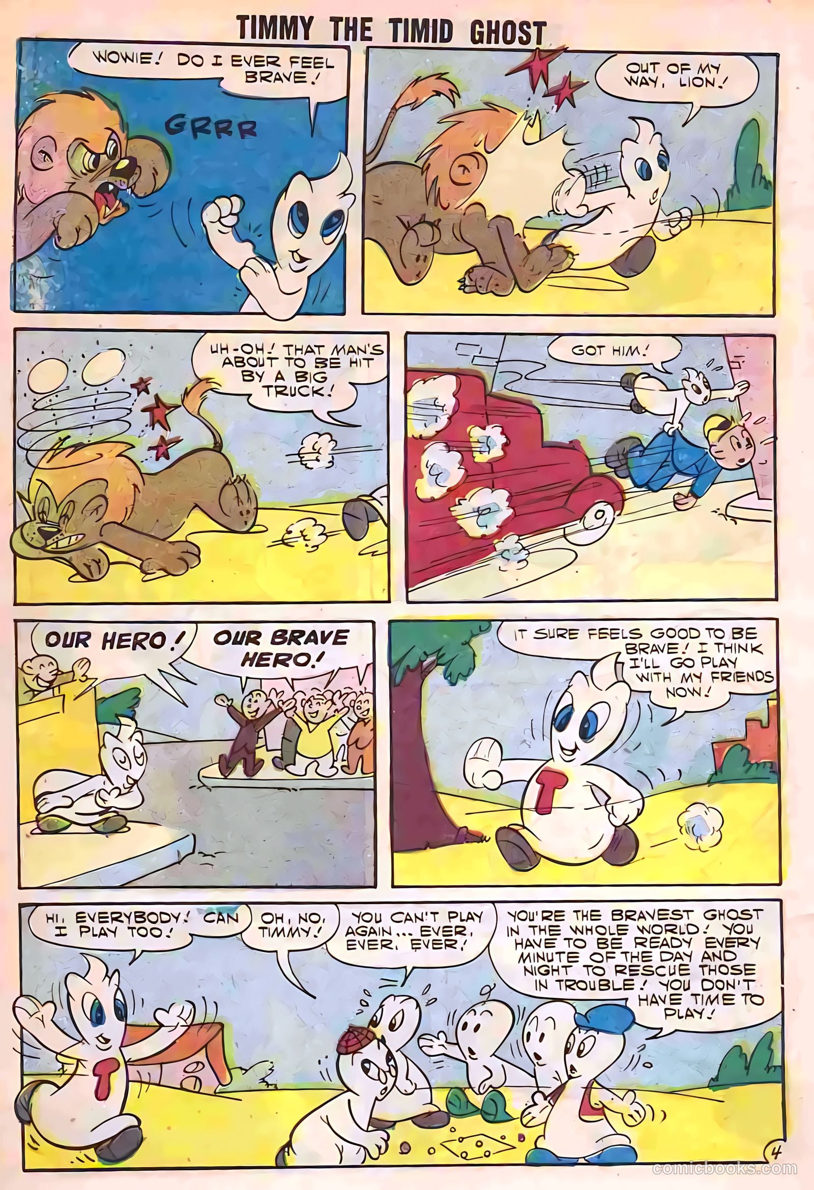 Timmy the Timid Ghost #10 — page 62 of 68