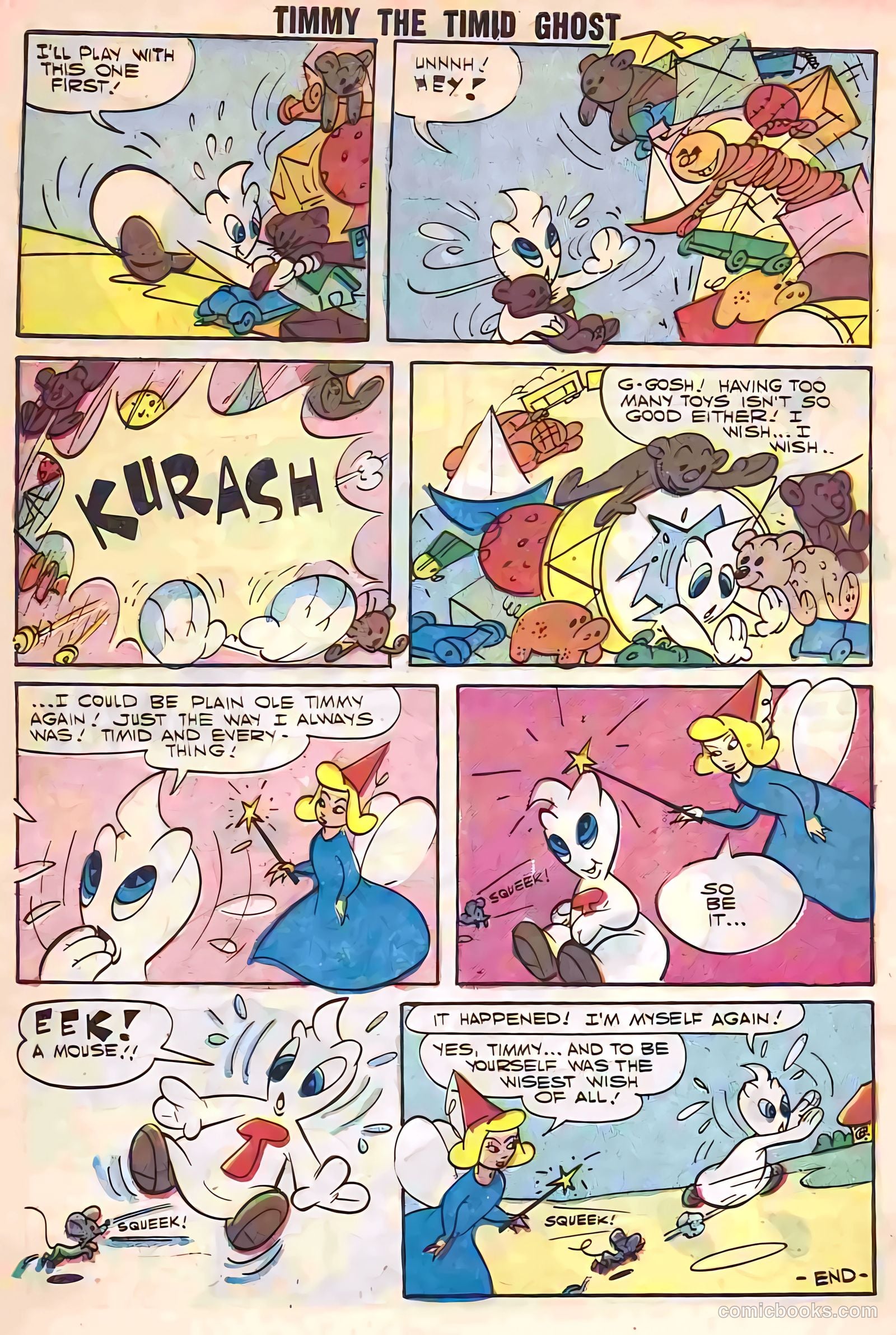 Timmy the Timid Ghost #10 — page 64 of 68