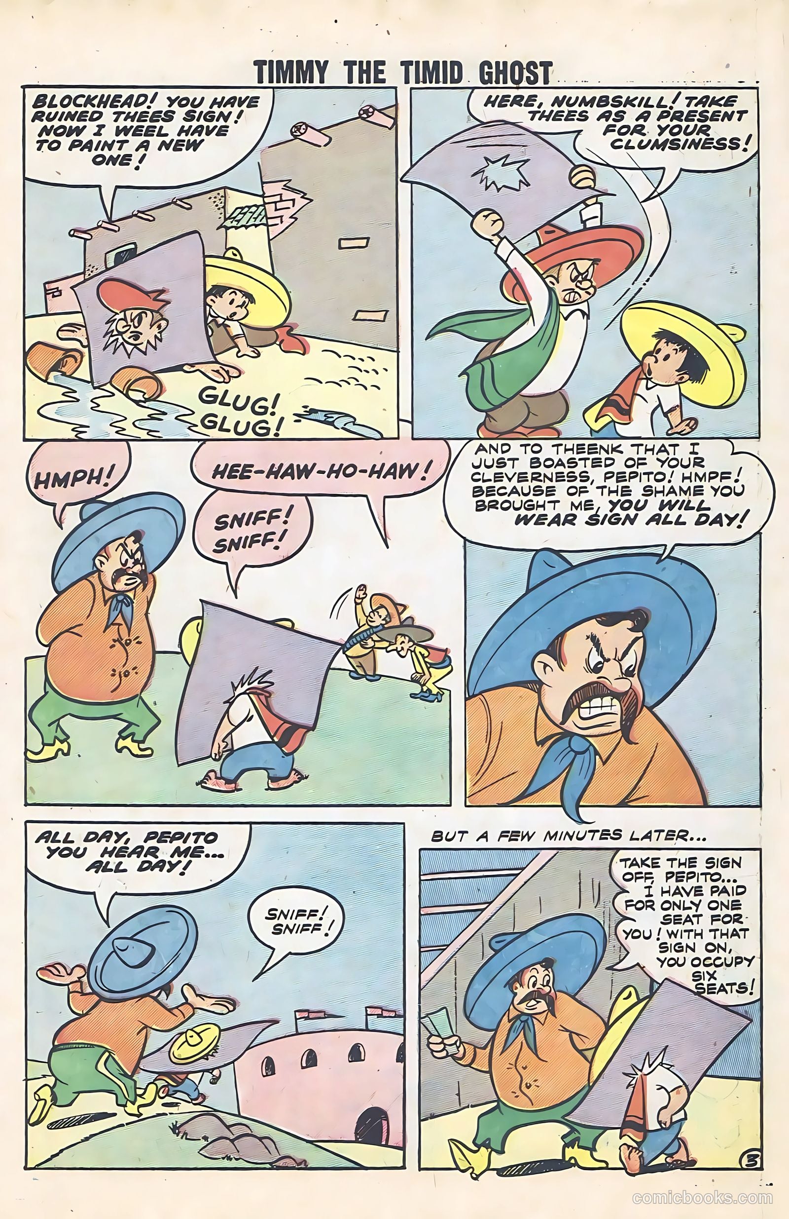 Timmy the Timid Ghost #11 — page 56 of 68