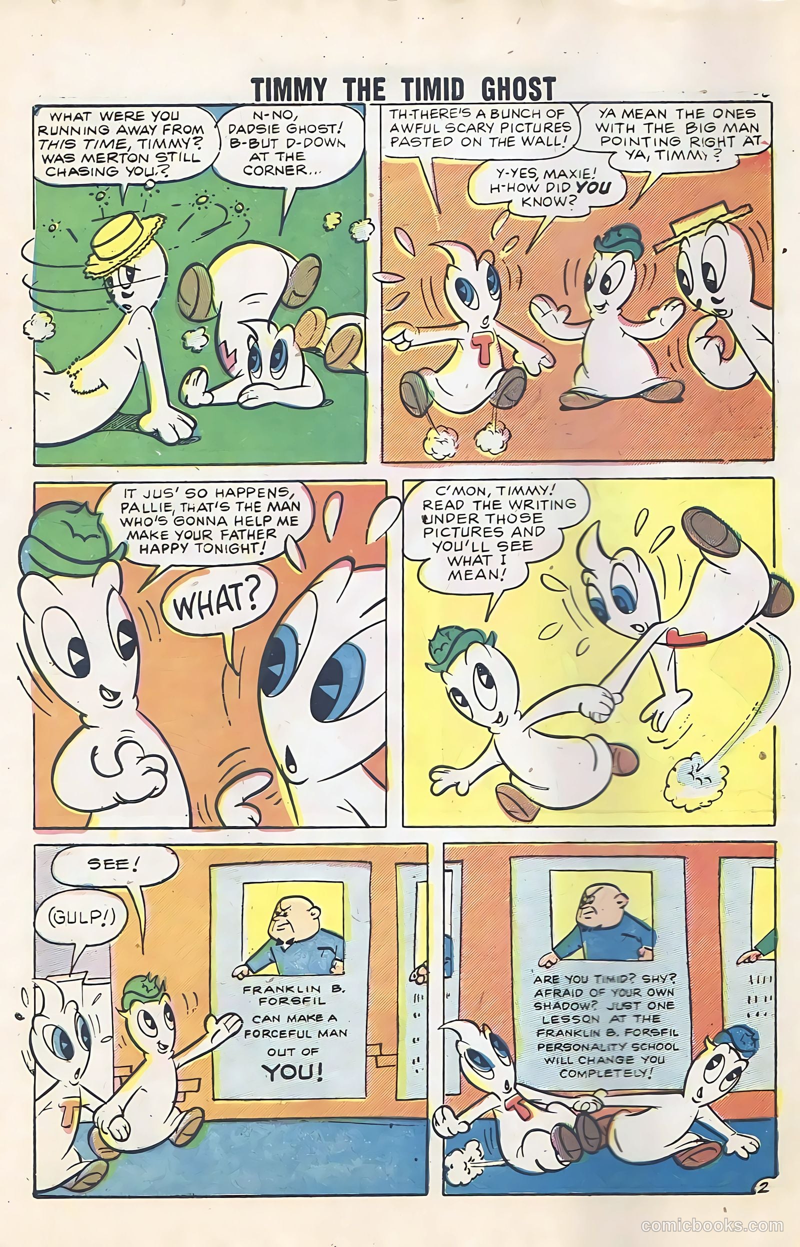 Timmy the Timid Ghost #11 — page 60 of 68
