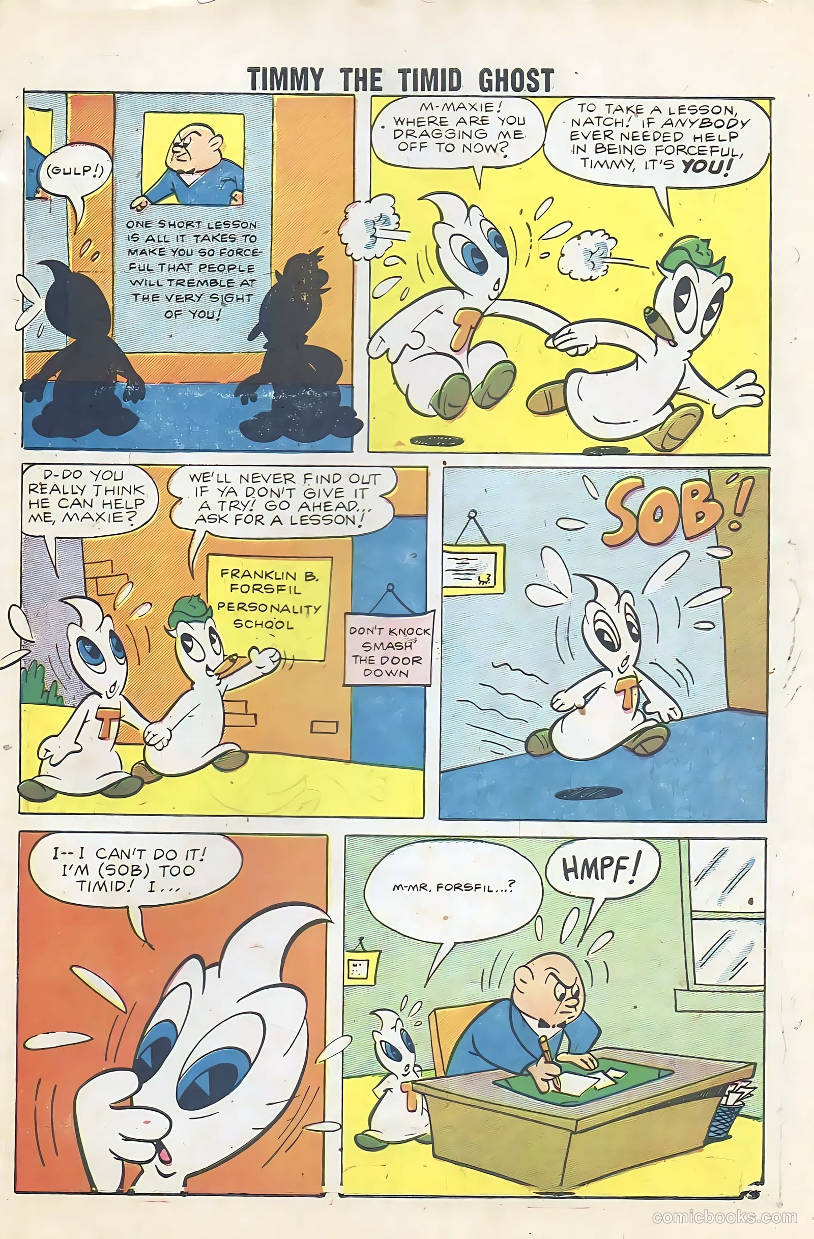 Timmy the Timid Ghost #11 — page 61 of 68