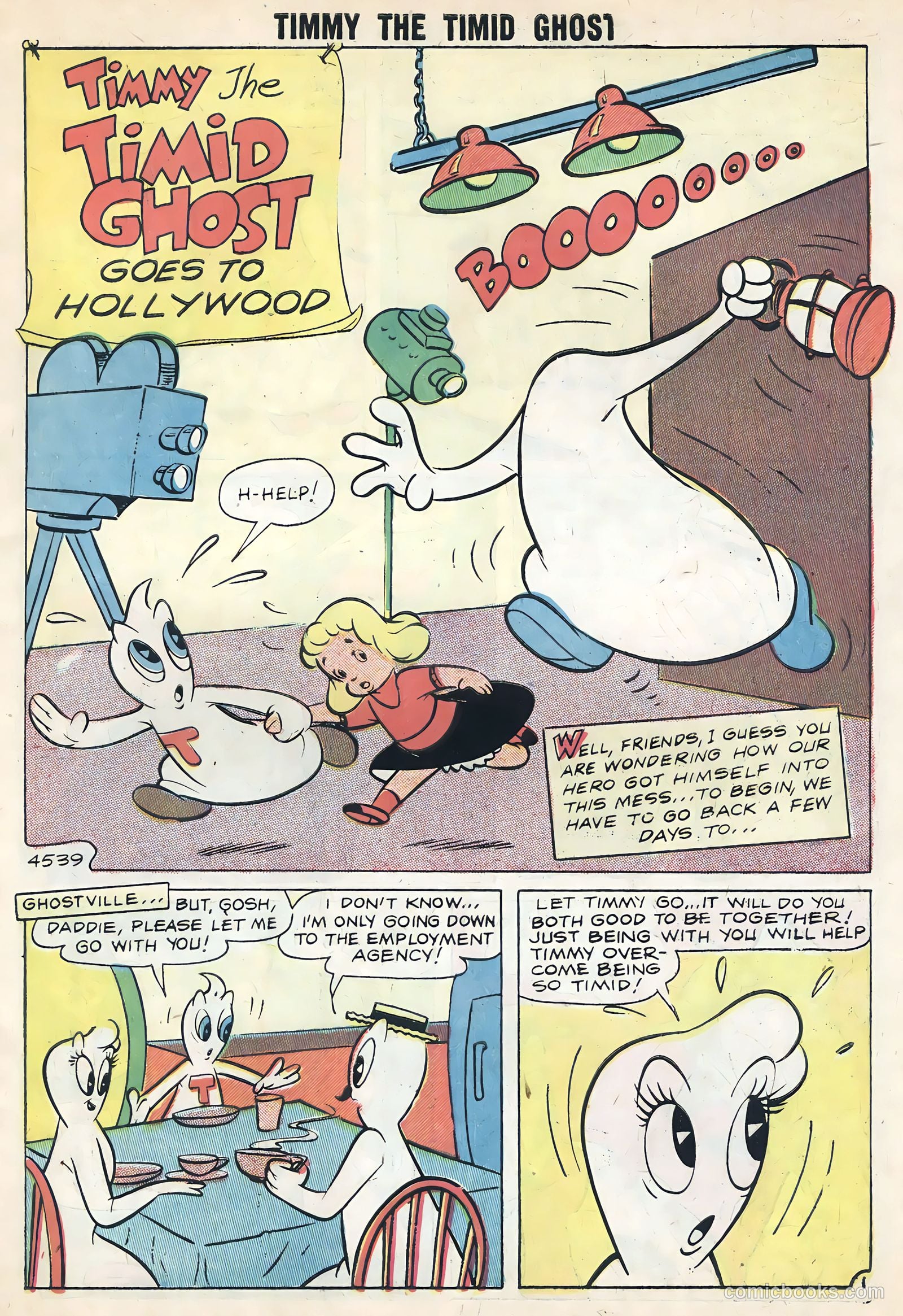 Timmy the Timid Ghost #13 — page 3 of 36