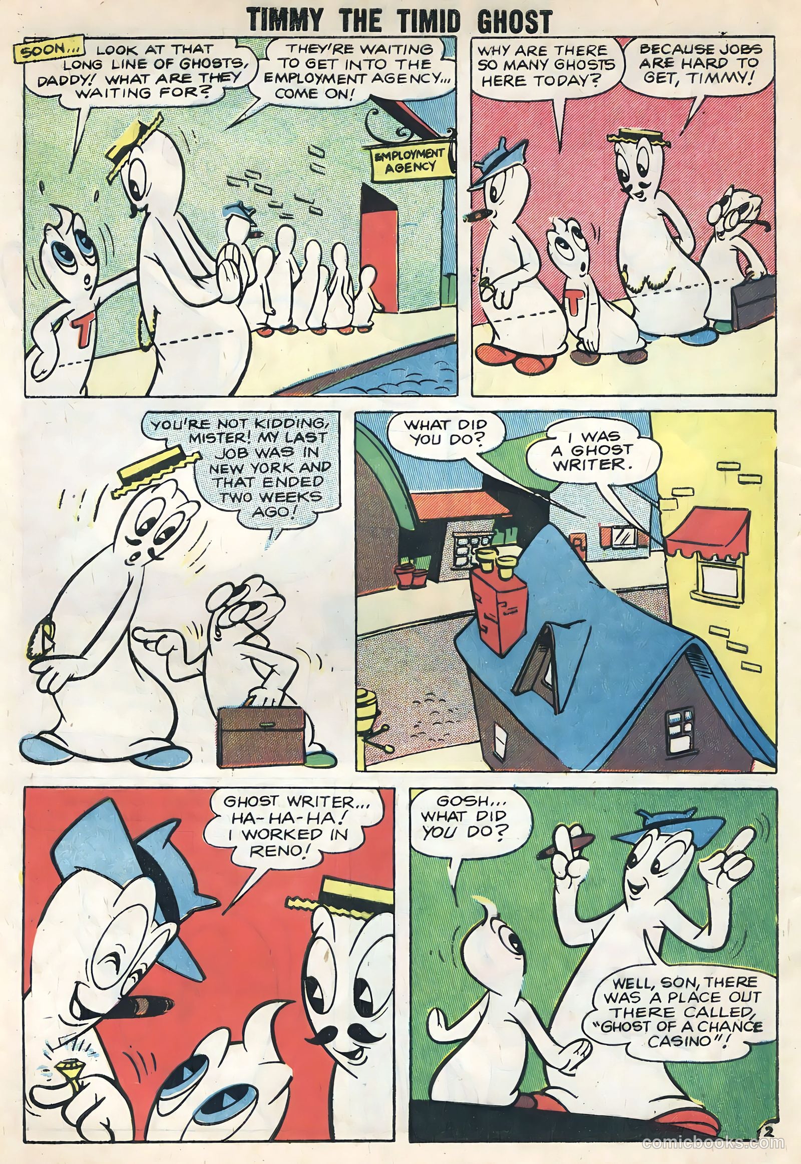 Timmy the Timid Ghost #13 — page 4 of 36