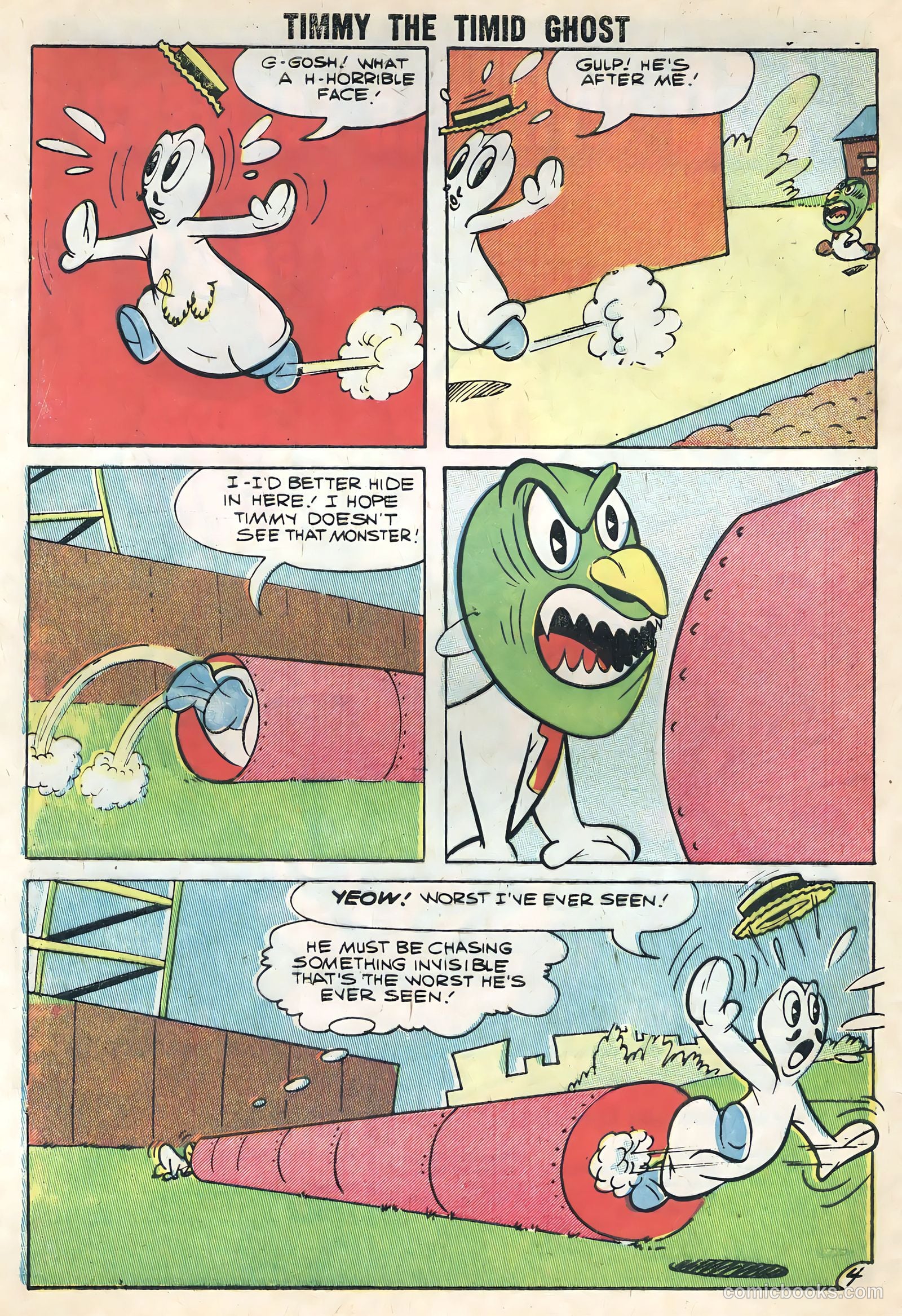 Timmy the Timid Ghost #13 — page 32 of 36