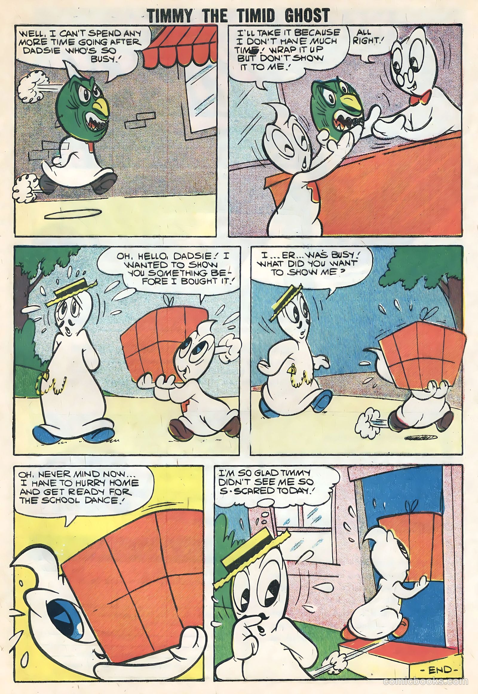 Timmy the Timid Ghost #13 — page 33 of 36
