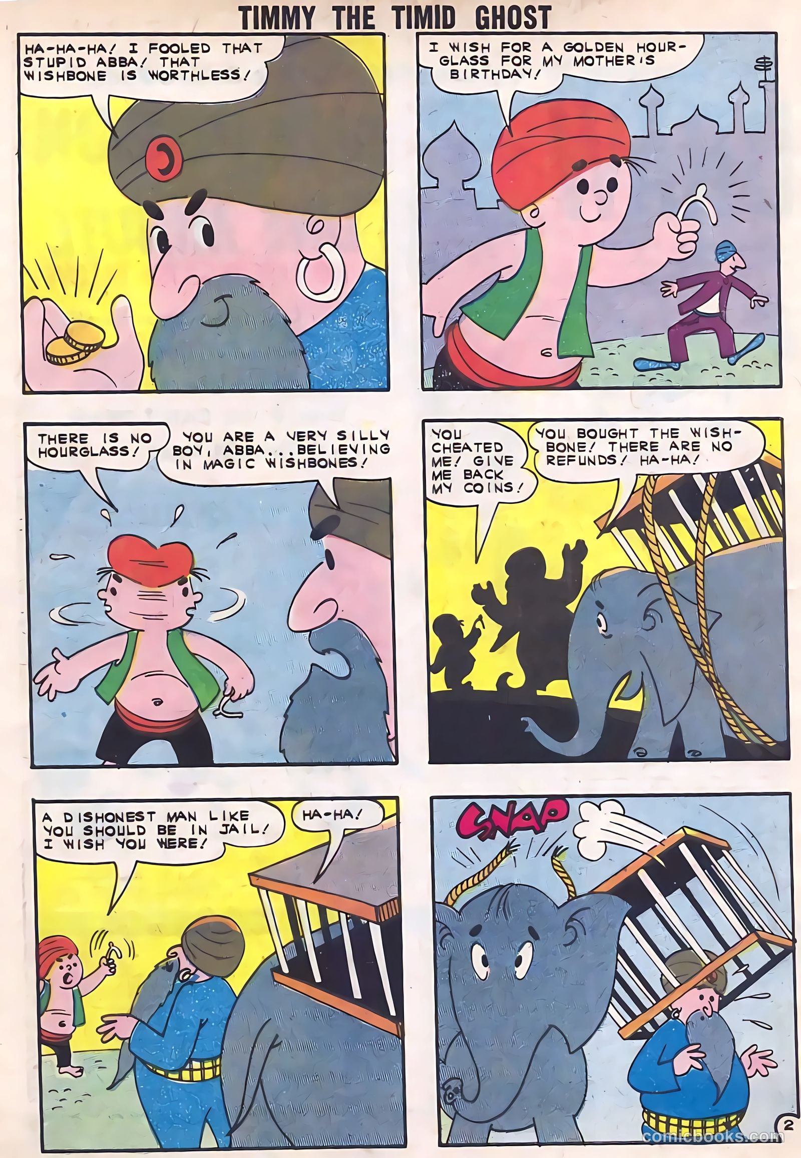 Timmy the Timid Ghost #14 — page 32 of 36