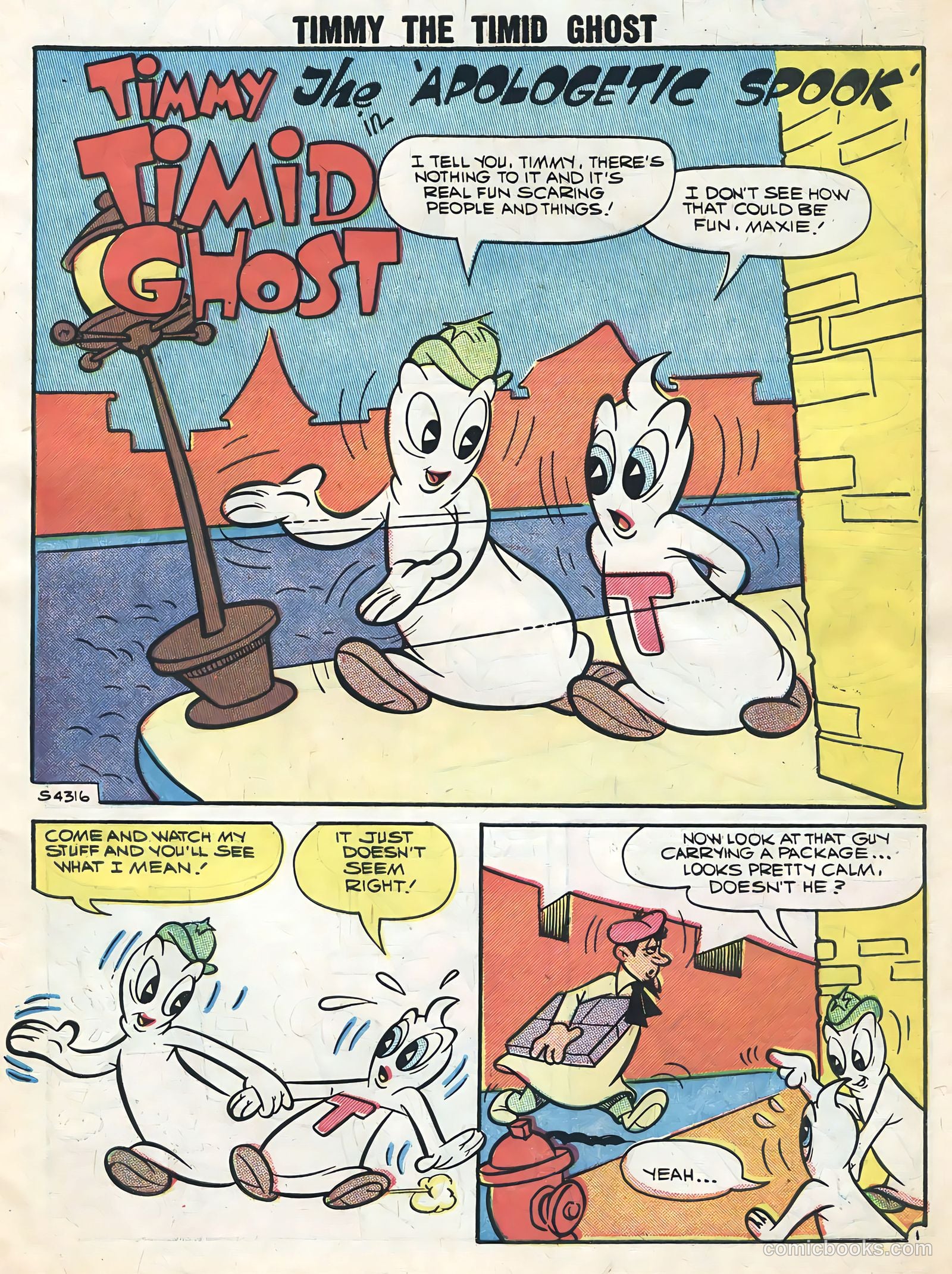 Timmy the Timid Ghost #16 — page 3 of 36